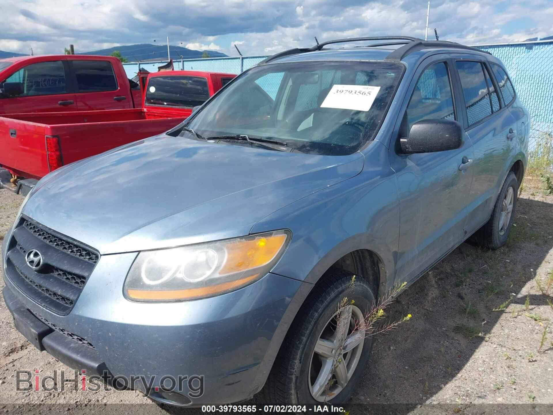 2009 HYUNDAI SANTA FE - VIN: 5NMSG73D79H234807 - Фото 2