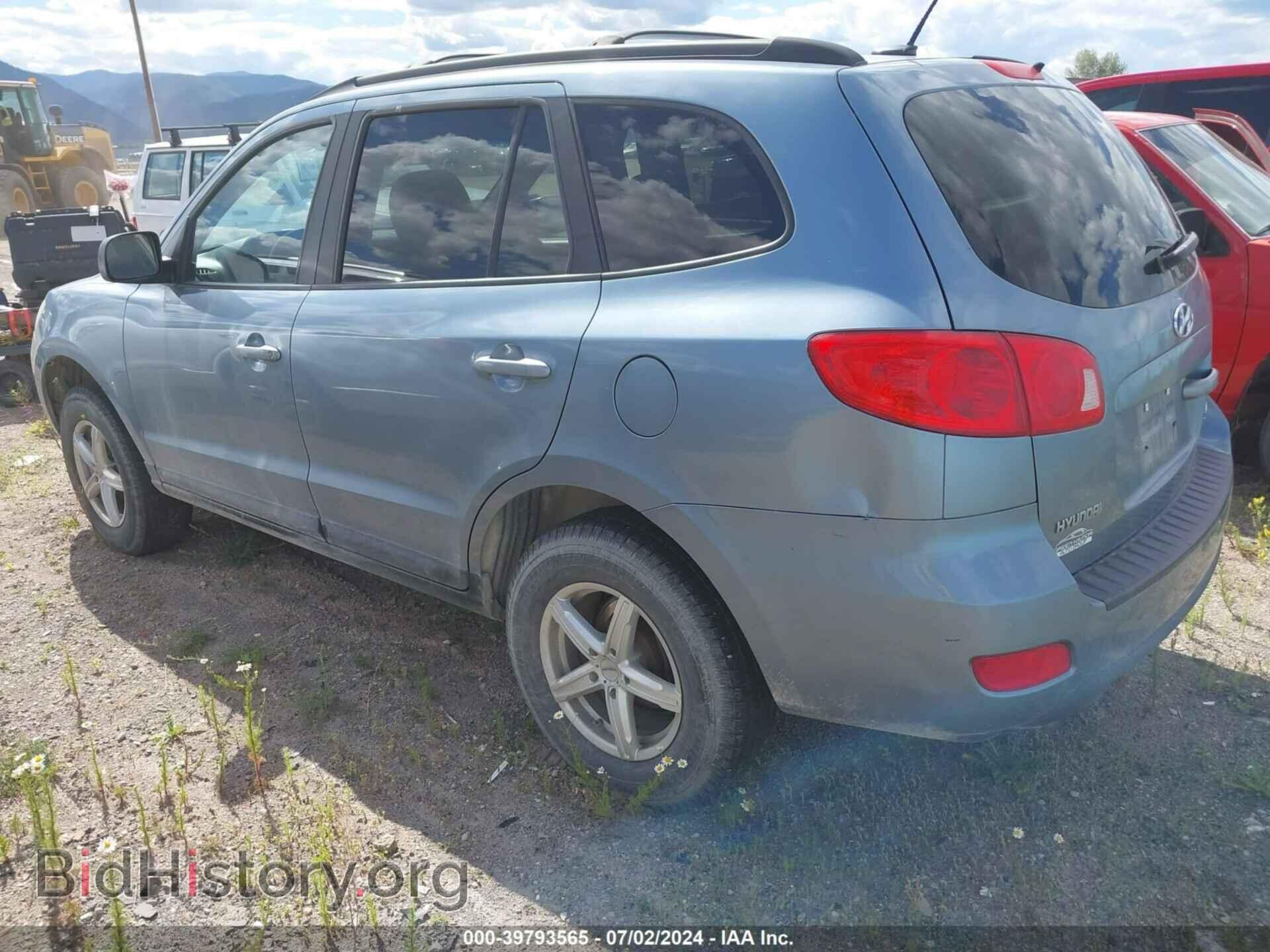 2009 HYUNDAI SANTA FE - VIN: 5NMSG73D79H234807 - Фото 3