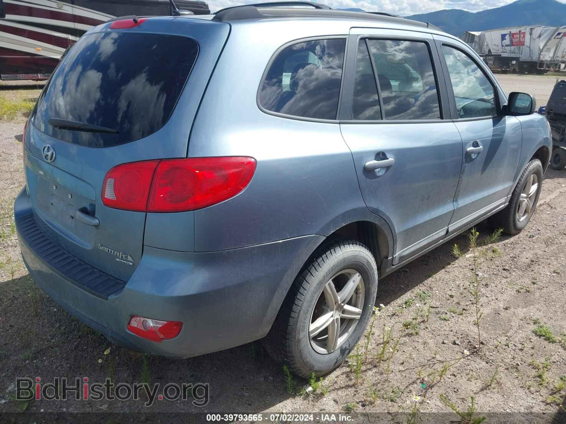 2009 HYUNDAI SANTA FE - VIN: 5NMSG73D79H234807 - Фото 4