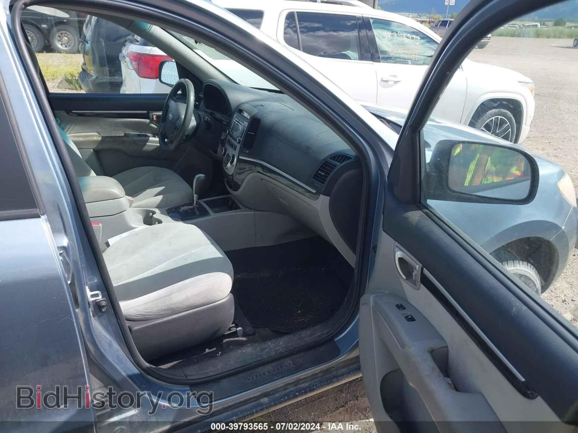 2009 HYUNDAI SANTA FE - VIN: 5NMSG73D79H234807 - Фото 5