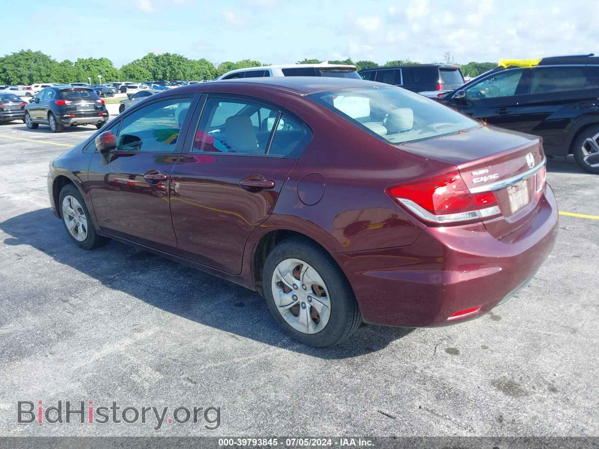 2015 HONDA CIVIC - VIN: 19XFB2F55FE236372 - Фото 3