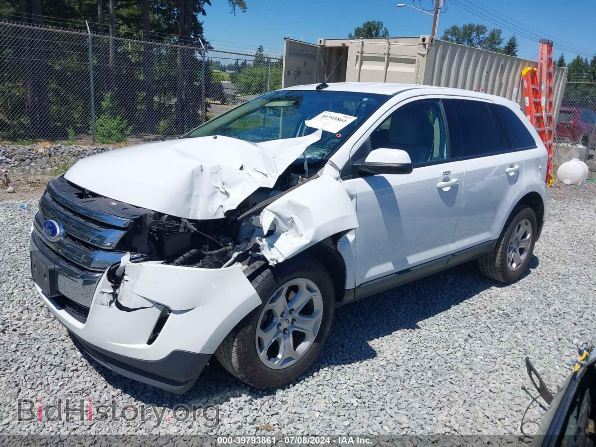 2014 FORD EDGE - VIN: 2FMDK4JC6EBA25790 - Фото 2
