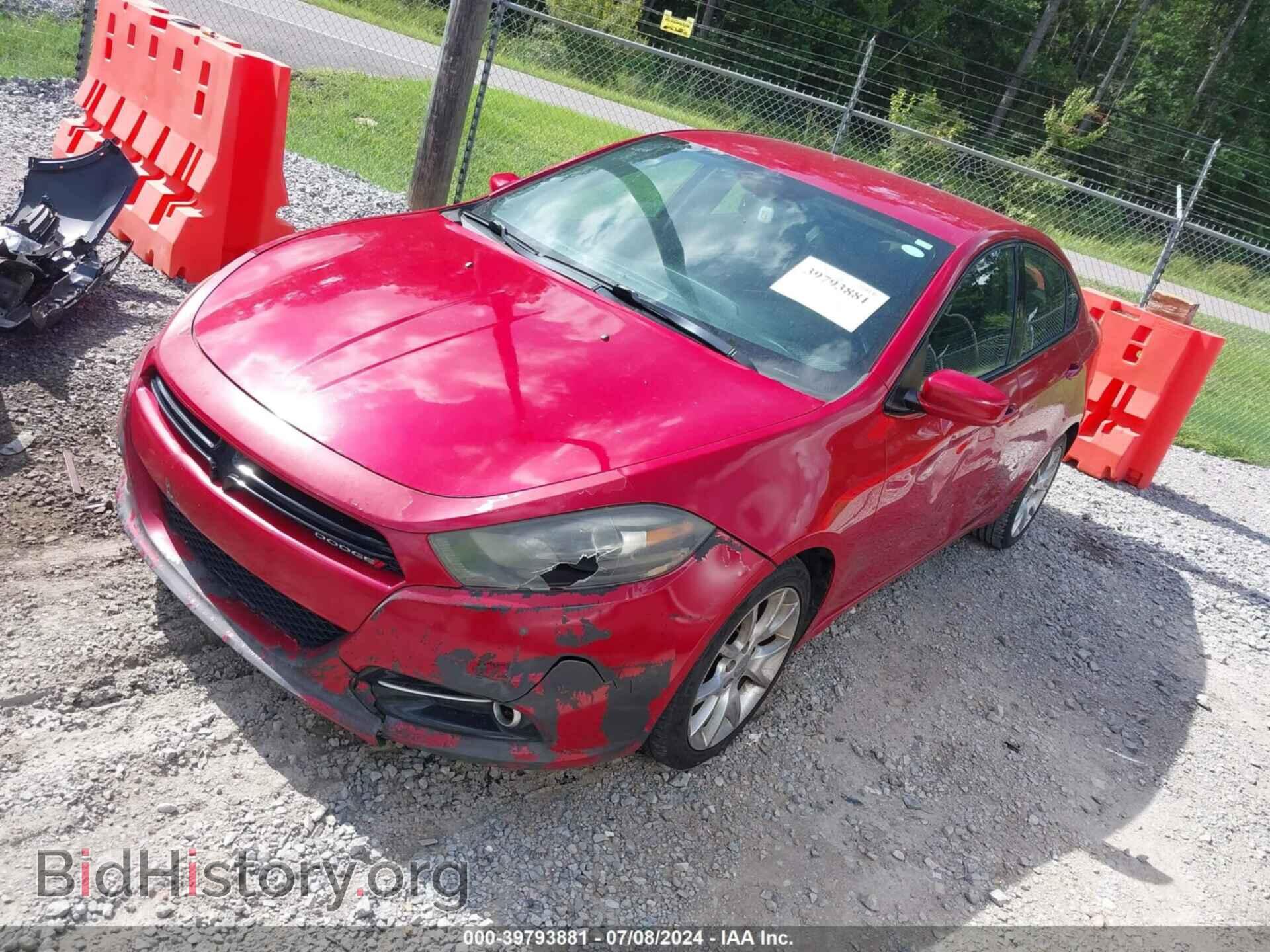 2013 DODGE DART - VIN: 1C3CDFBA2DD333233 - Фото 2