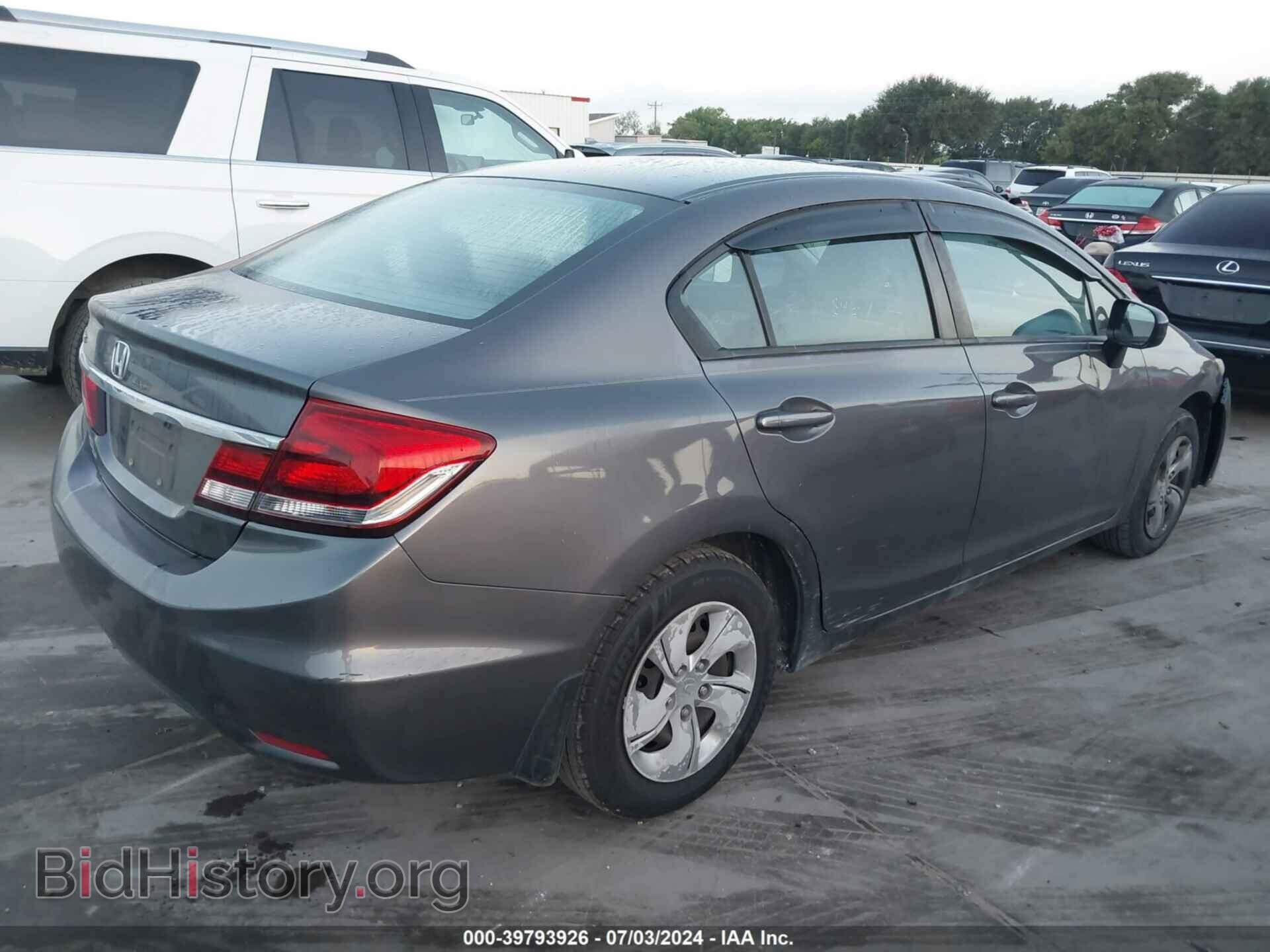 2014 HONDA CIVIC - VIN: 19XFB2F5XEE012366 - Photo 4