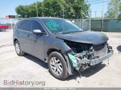 2015 Honda CR-V EX, gray — VIN 3CZRM3H59FG712194, IAAI