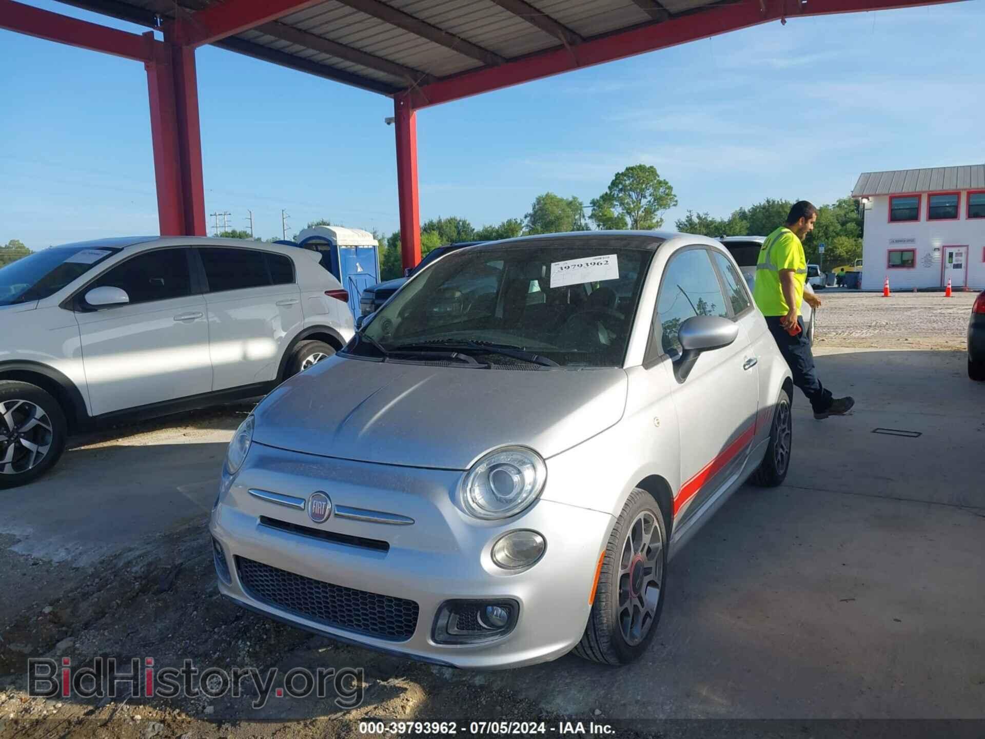 2012 FIAT 500 - VIN: 3C3CFFBR6CT125557 - Photo 2