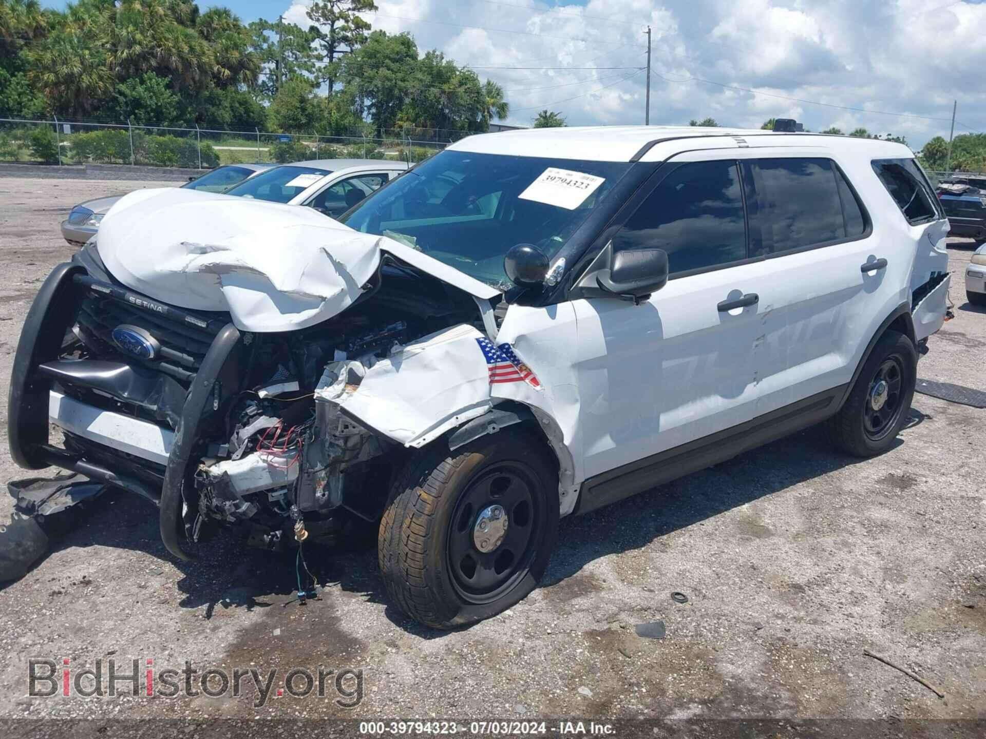 2018 FORD POLICE INTERCEPTOR UTILITY - VIN: 1FM5K8AR7JGB67827 - Photo 2