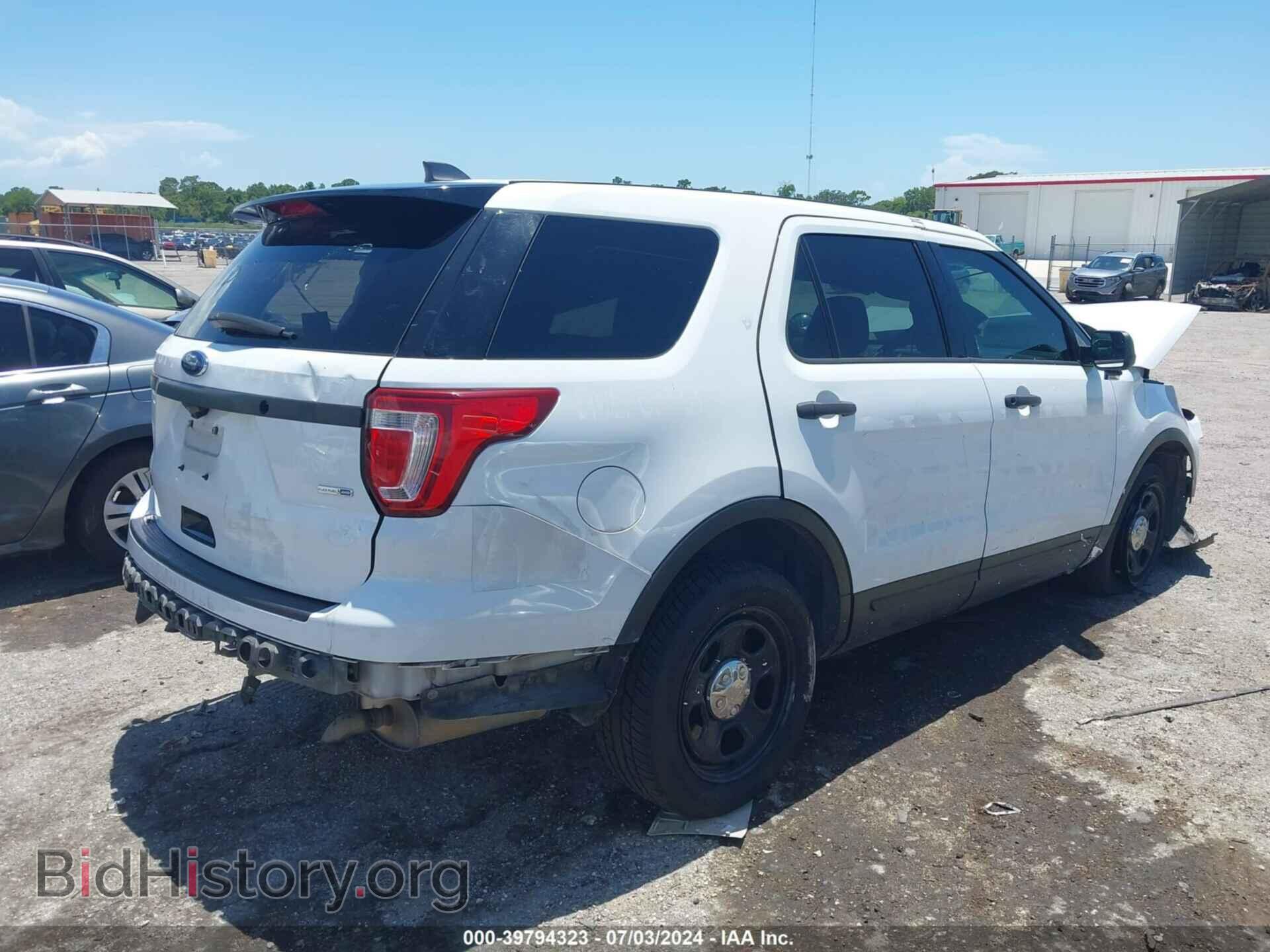 2018 FORD POLICE INTERCEPTOR UTILITY - VIN: 1FM5K8AR7JGB67827 - Photo 4
