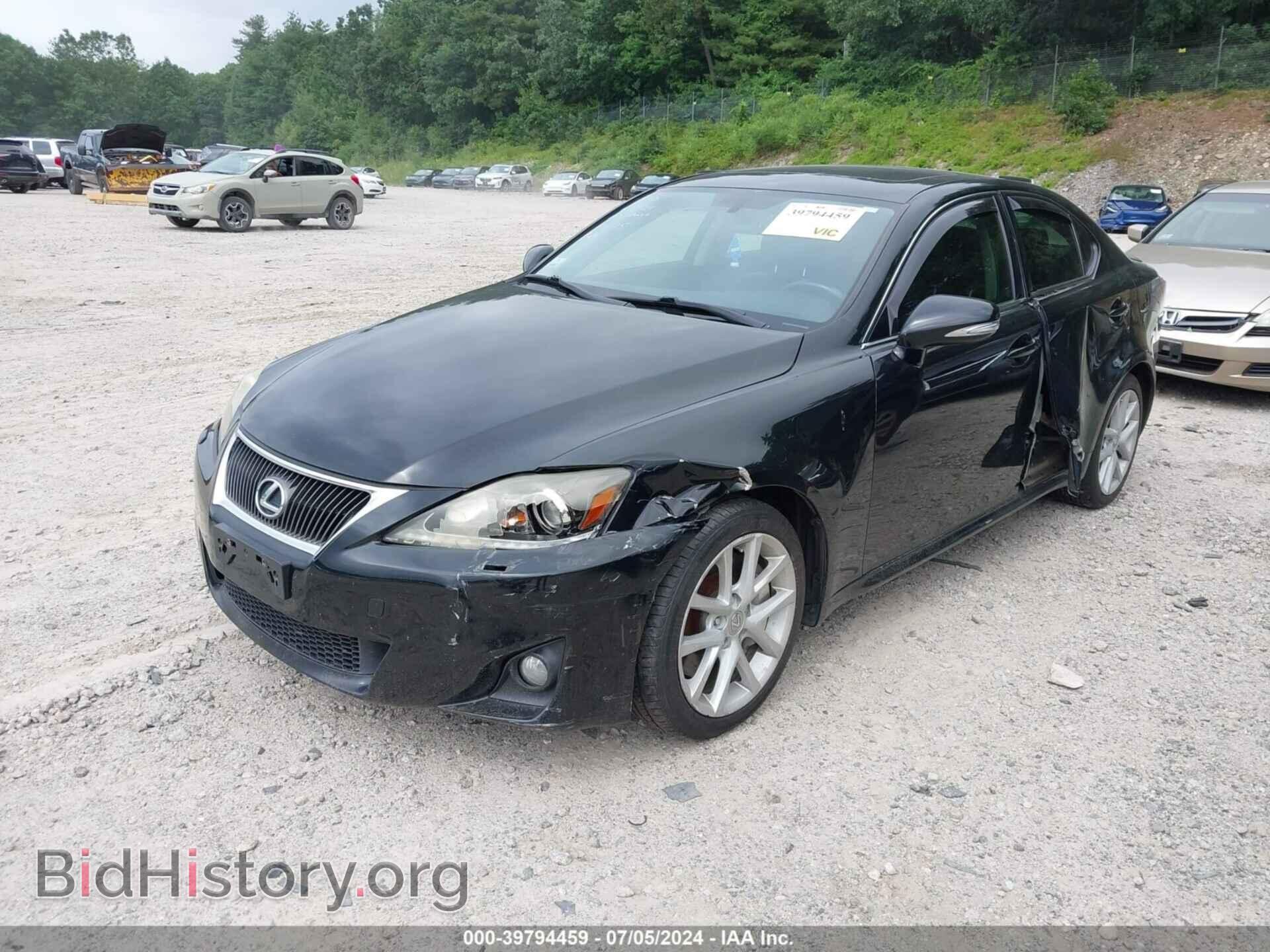 2012 LEXUS IS 350 - VIN: JTHCE5C27C5002097 - Фото 2