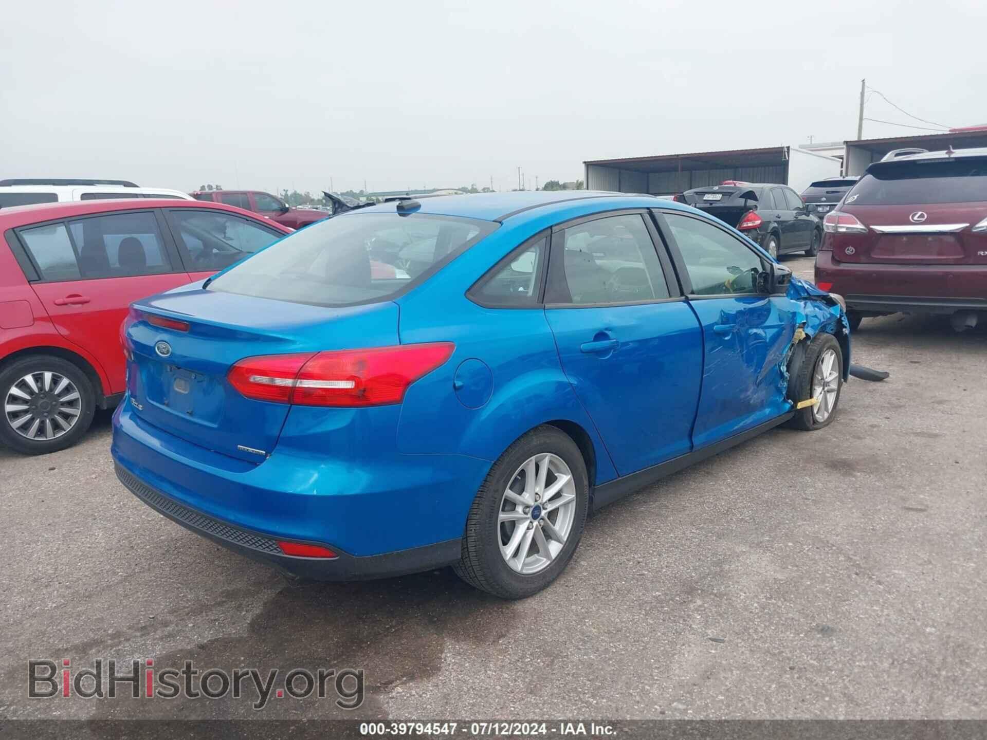 2016 FORD FOCUS - VIN: 1FADP3F27GL393548 - Фото 4