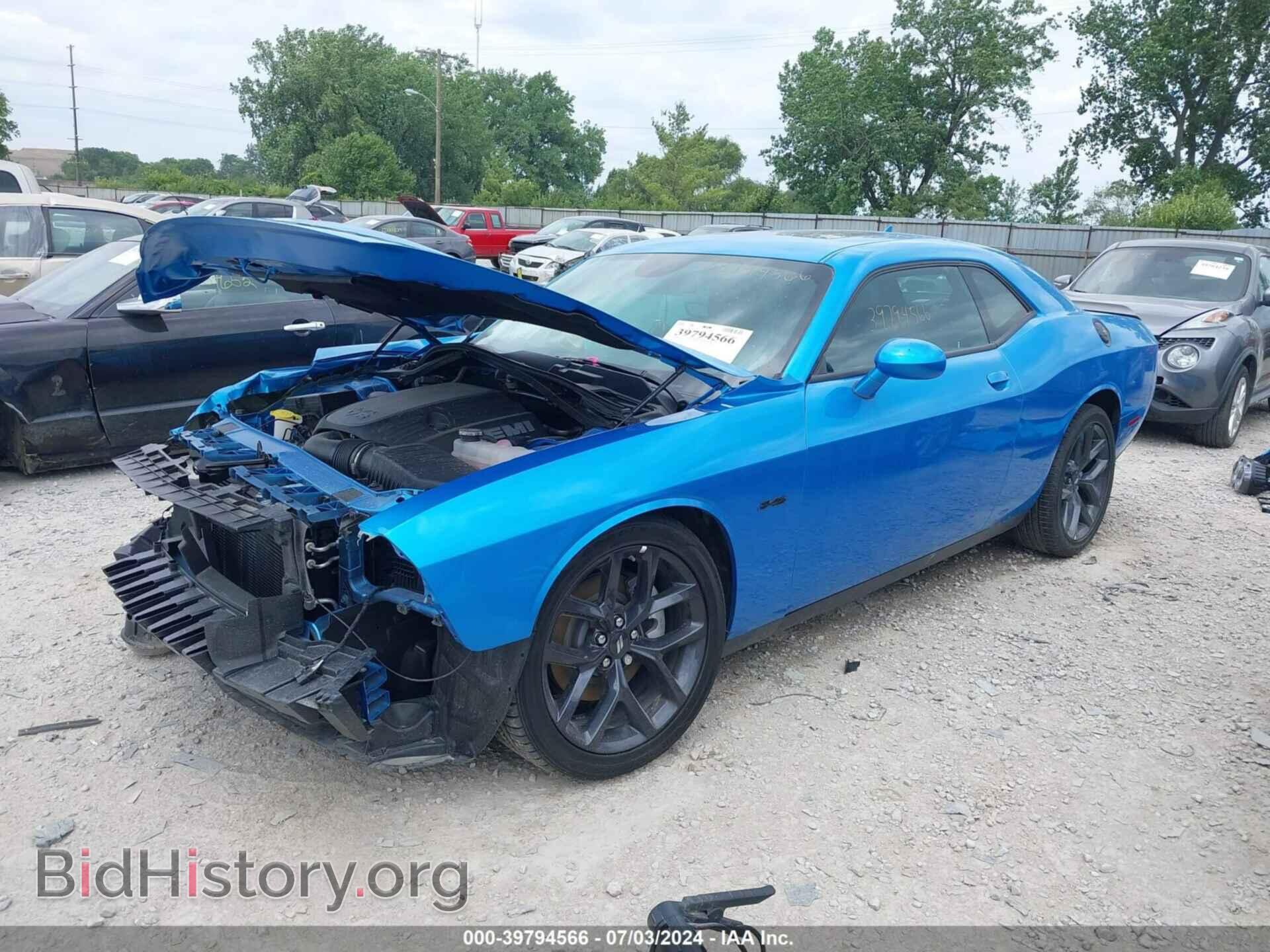 2023 DODGE CHALLENGER - VIN: 2C3CDZBT4PH669847 - Фото 2
