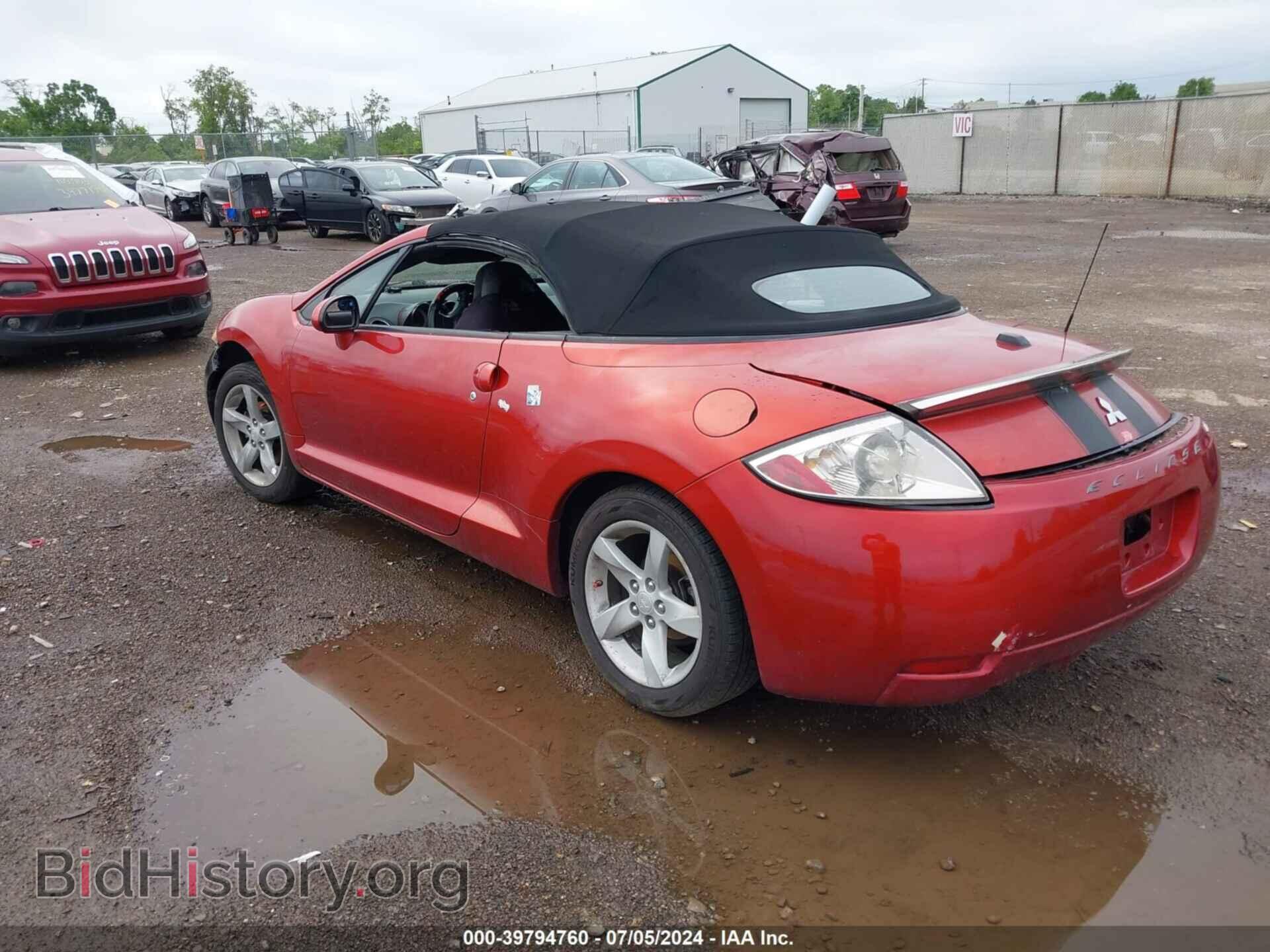 2008 MITSUBISHI ECLIPSE SPYDER - VIN: 4A3AL25F68E040227 - Фото 3