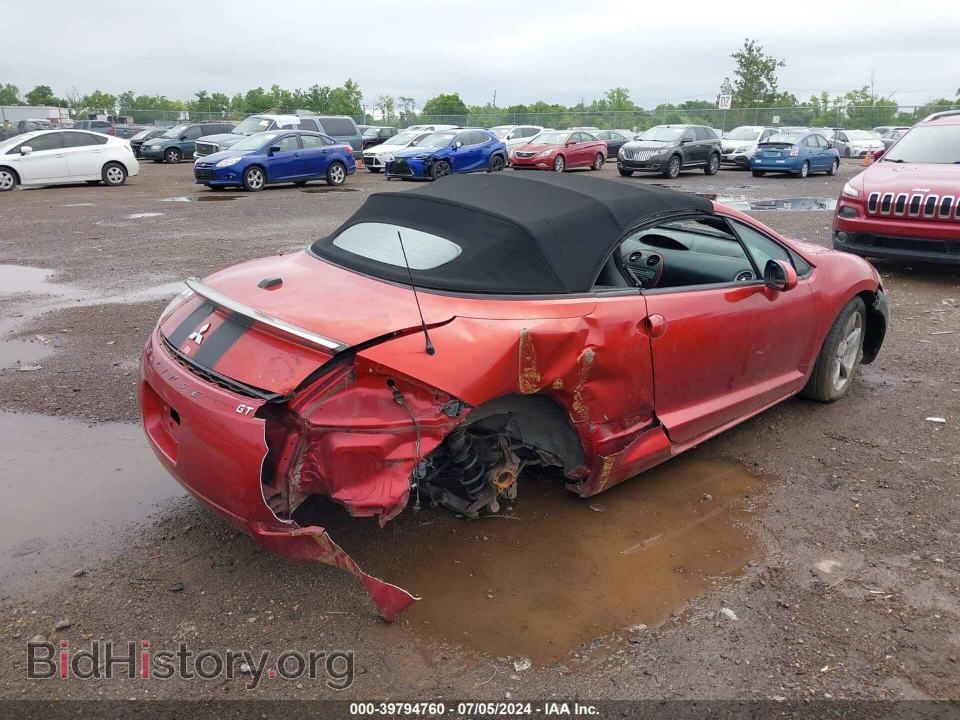 2008 MITSUBISHI ECLIPSE SPYDER - VIN: 4A3AL25F68E040227 - Фото 4