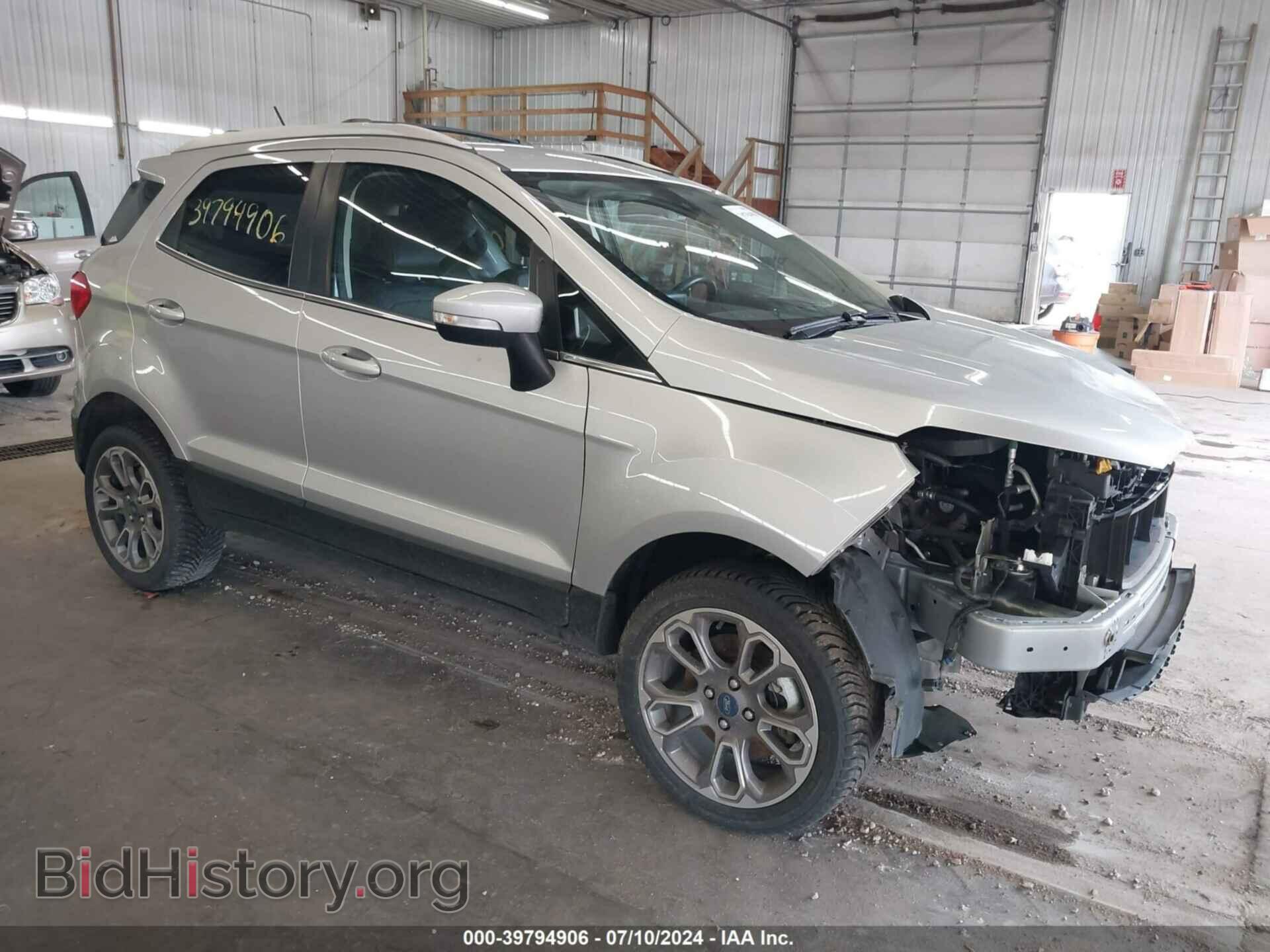 Photo MAJ6S3KL7KC292251 - FORD ECOSPORT 2019