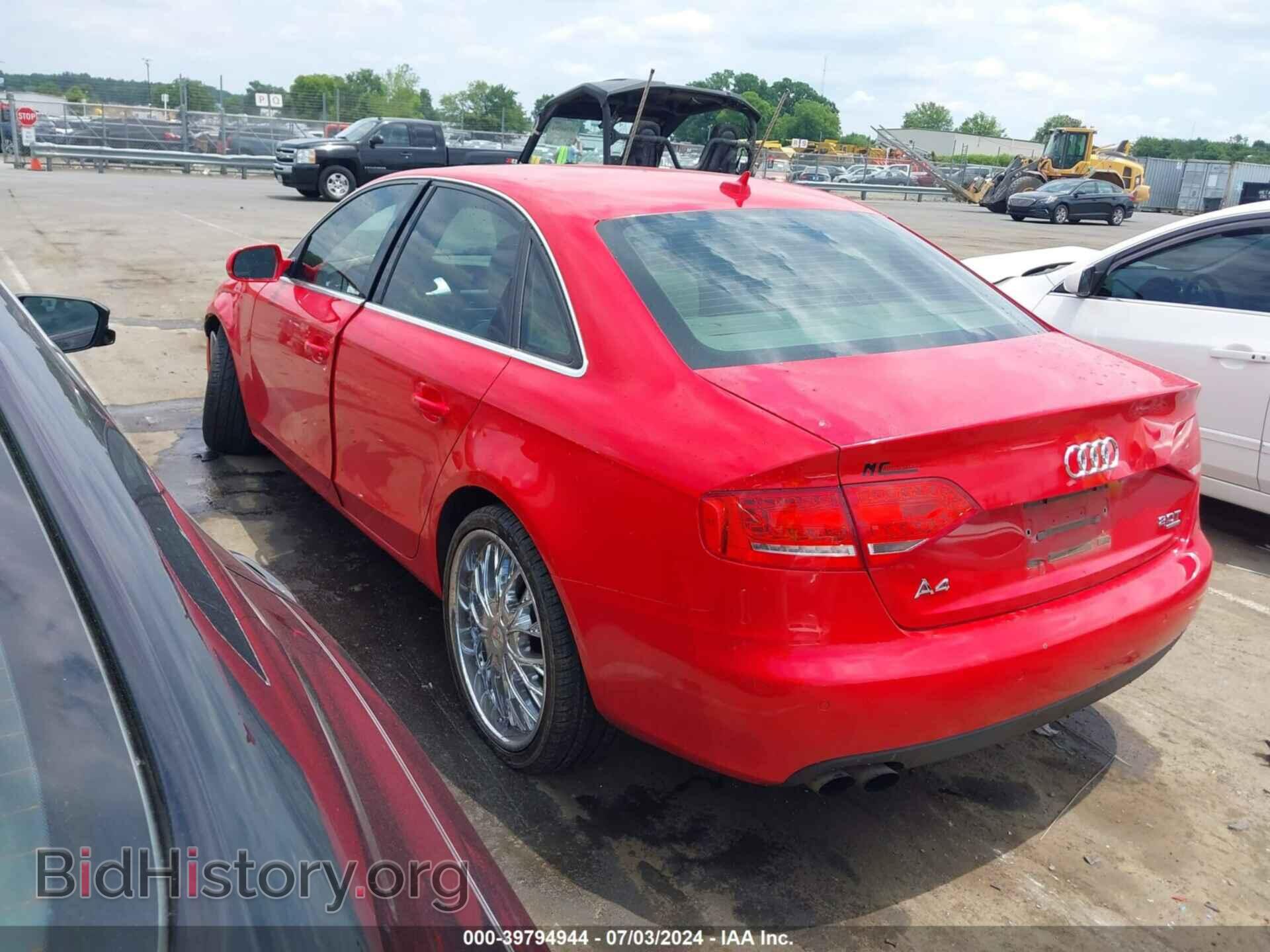2011 AUDI A4 - VIN: WAUKFAFL1BA099954 - Фото 3