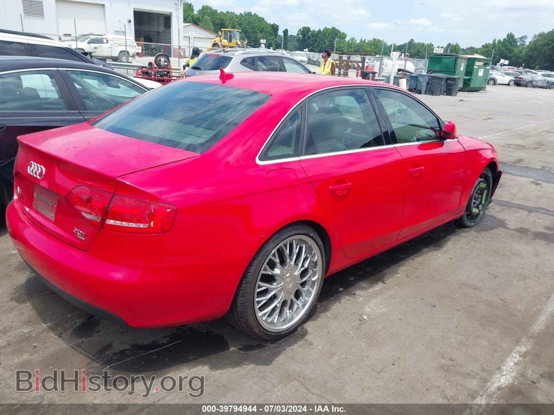 2011 AUDI A4 - VIN: WAUKFAFL1BA099954 - Фото 4