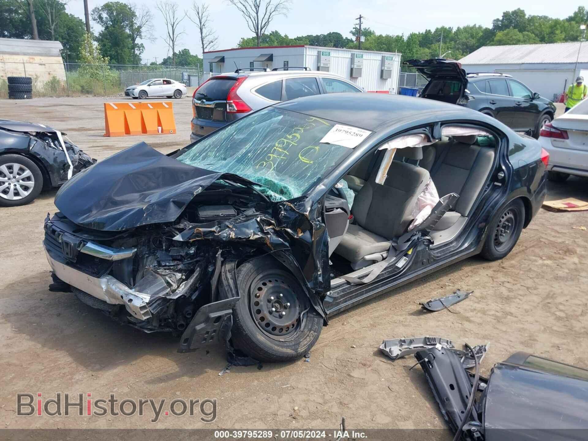2012 HONDA CIVIC - VIN: 19XFB2F59CE376100 - Photo 2