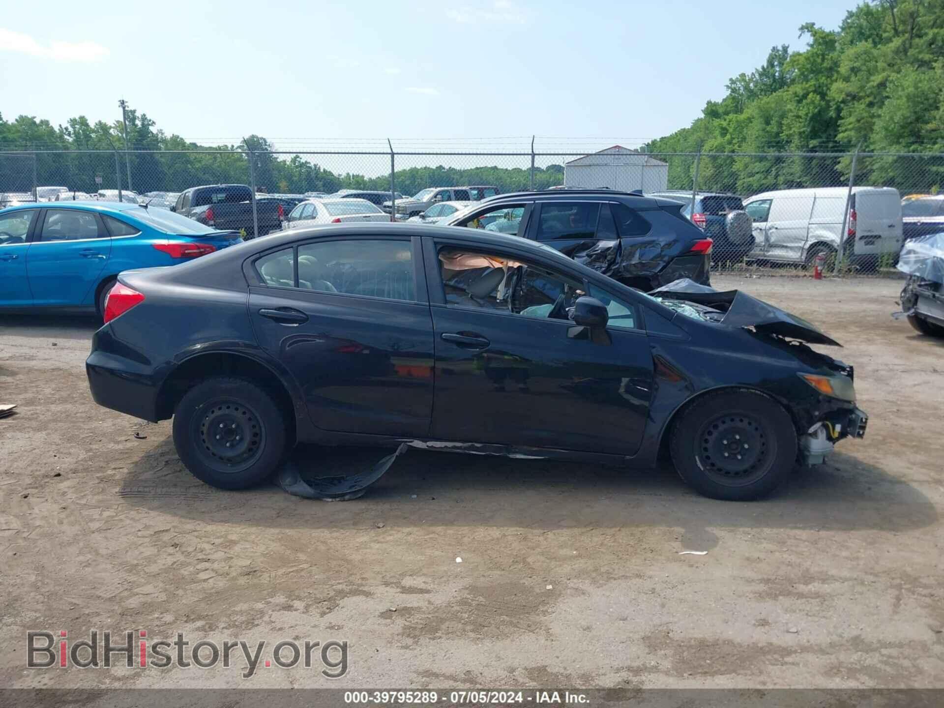 2012 HONDA CIVIC - VIN: 19XFB2F59CE376100 - Photo 14