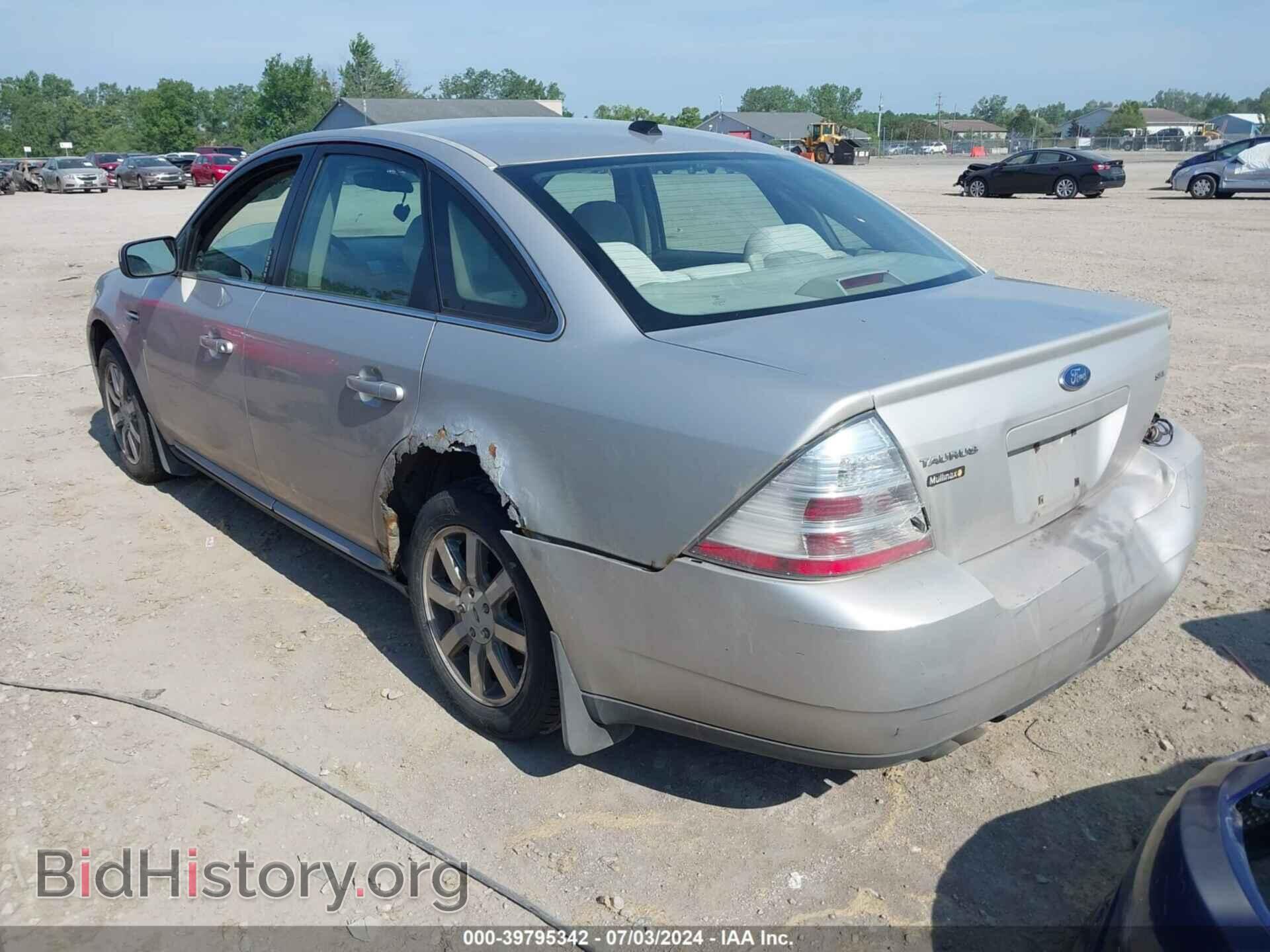 2008 FORD TAURUS - VIN: 1FAHP24W48G112351 - Фото 3