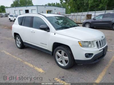 2012 Jeep COMPASS Limited, белый — VIN 1C4NJDCB6CD635549, IAAI