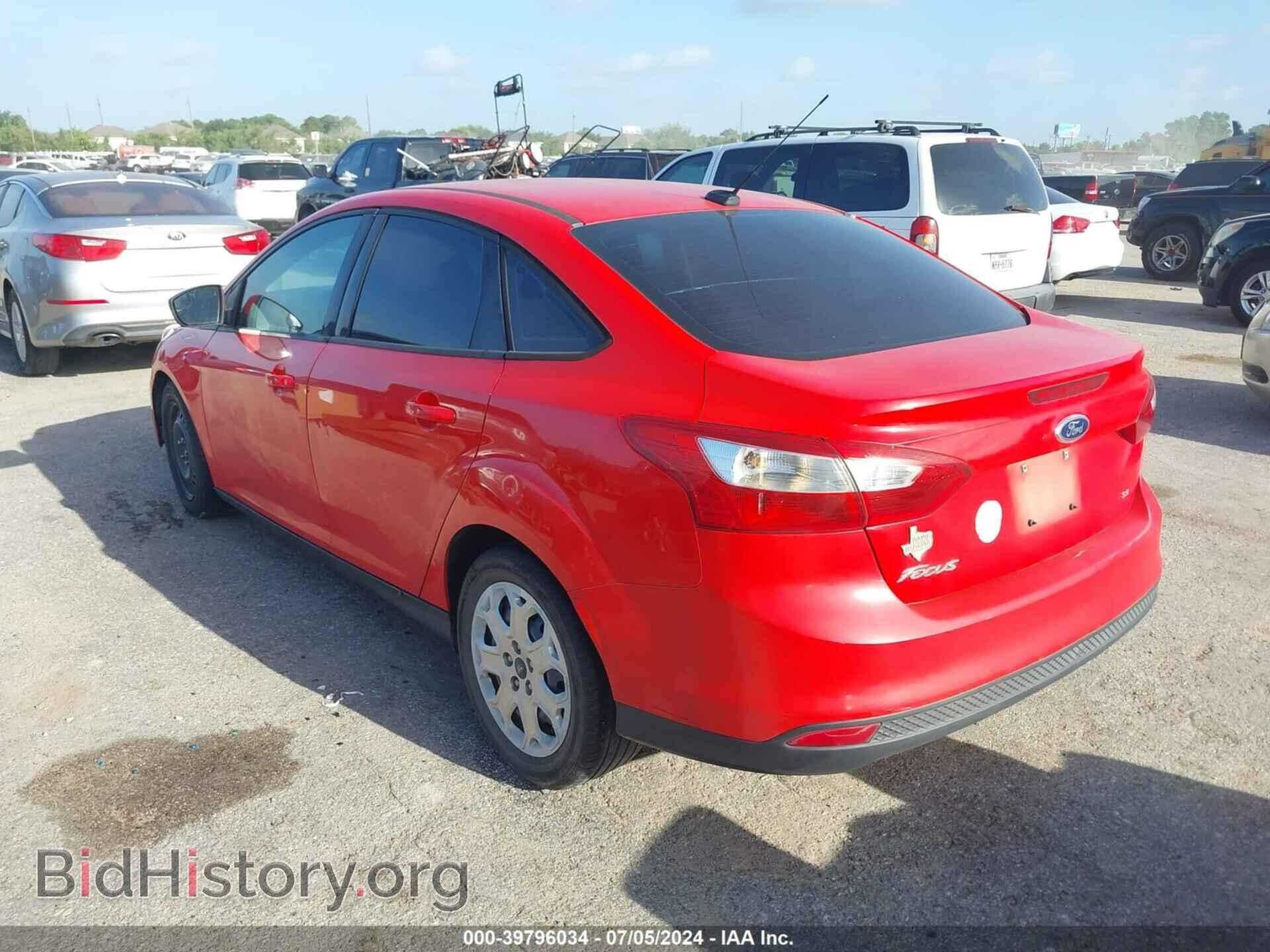 2012 FORD FOCUS - VIN: 1FAHP3F25CL347227 - Фото 3