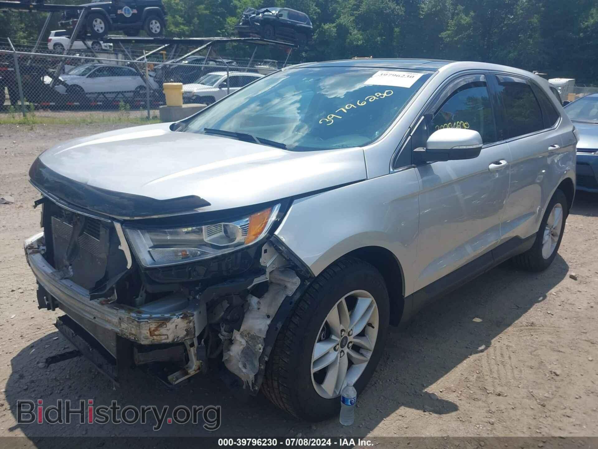 2015 FORD EDGE - VIN: 2FMTK4J89FBB58164 - Фото 2
