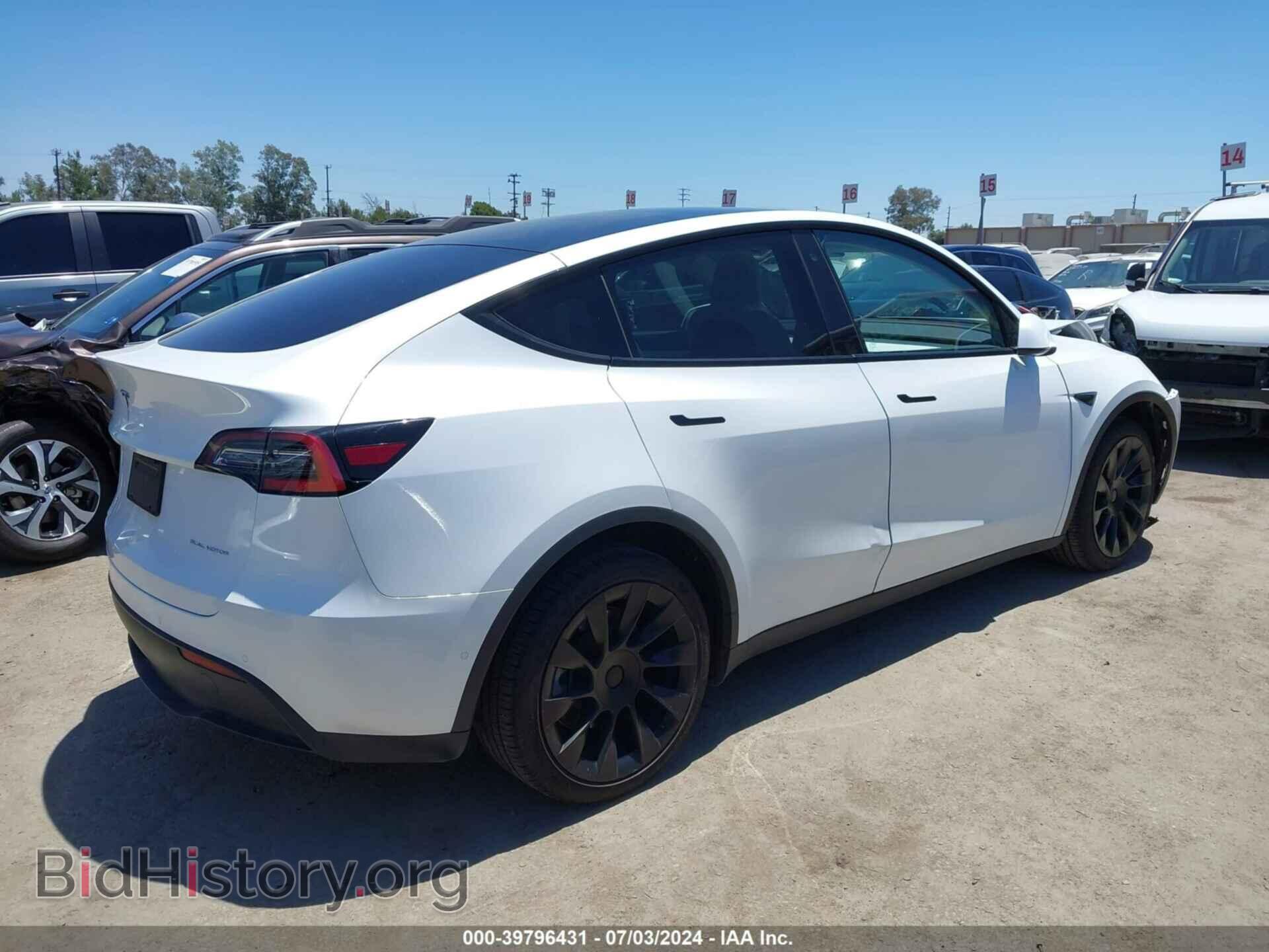 2020 TESLA MODEL Y - VIN: 5YJYGDEE4LF058564 - Фото 4