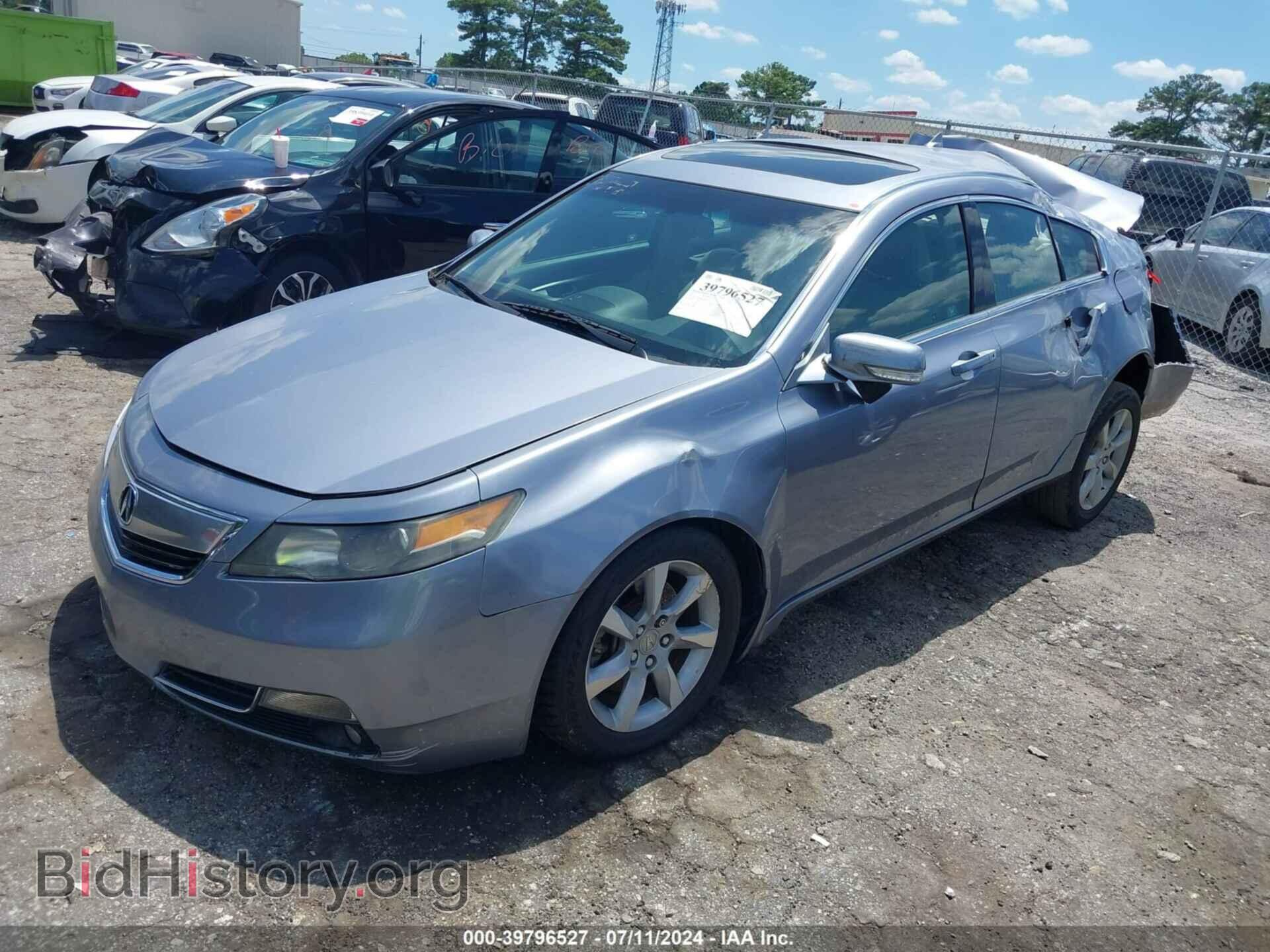 2012 ACURA TL - VIN: 19UUA8F54CA006013 - Фото 2