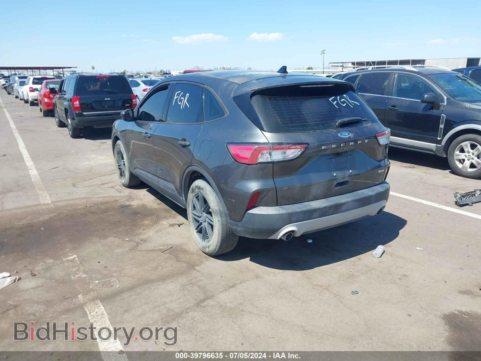 2020 FORD ESCAPE - VIN: 1FMCU0F69LUA78749 - Photo 3