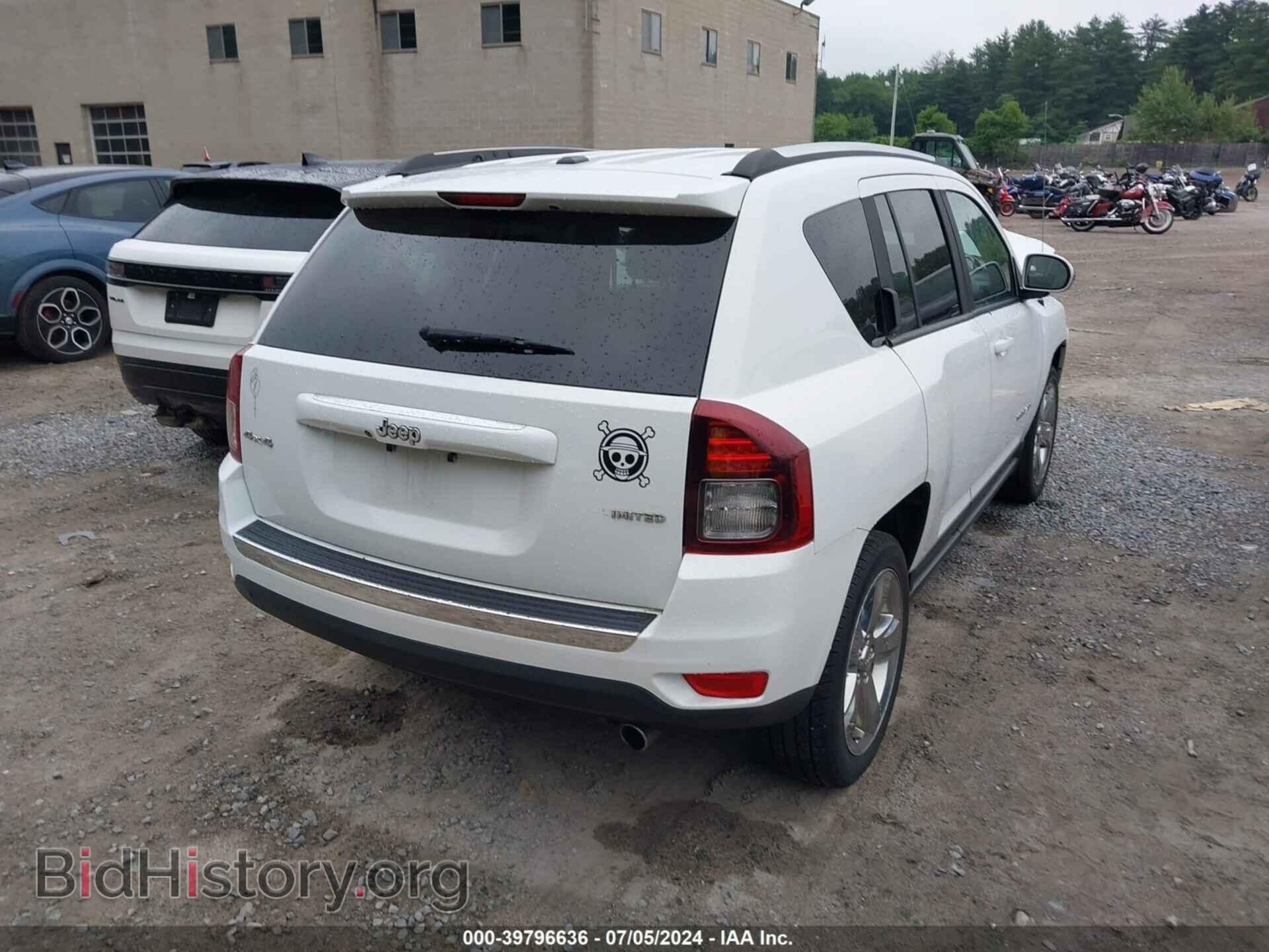 2014 JEEP COMPASS - VIN: 1C4NJDCB4ED708355 - Фото 4