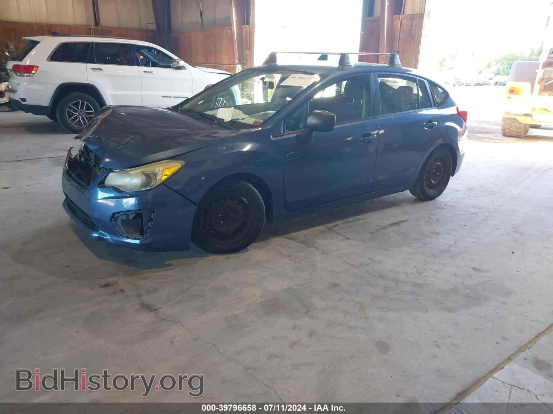 2012 SUBARU IMPREZA - VIN: JF1GPAA69CG202744 - Фото 2