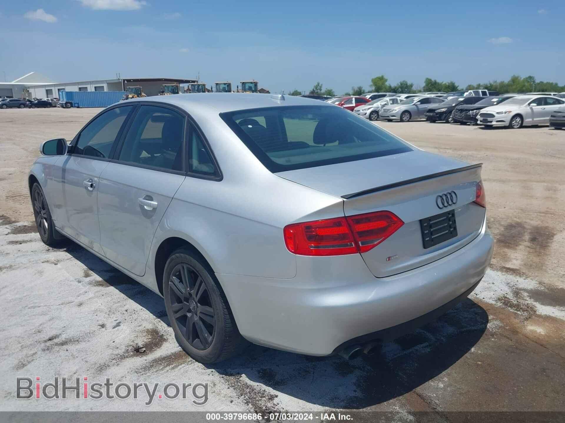 2011 AUDI A4 - VIN: WAUBFAFL7BN020053 - Фото 3