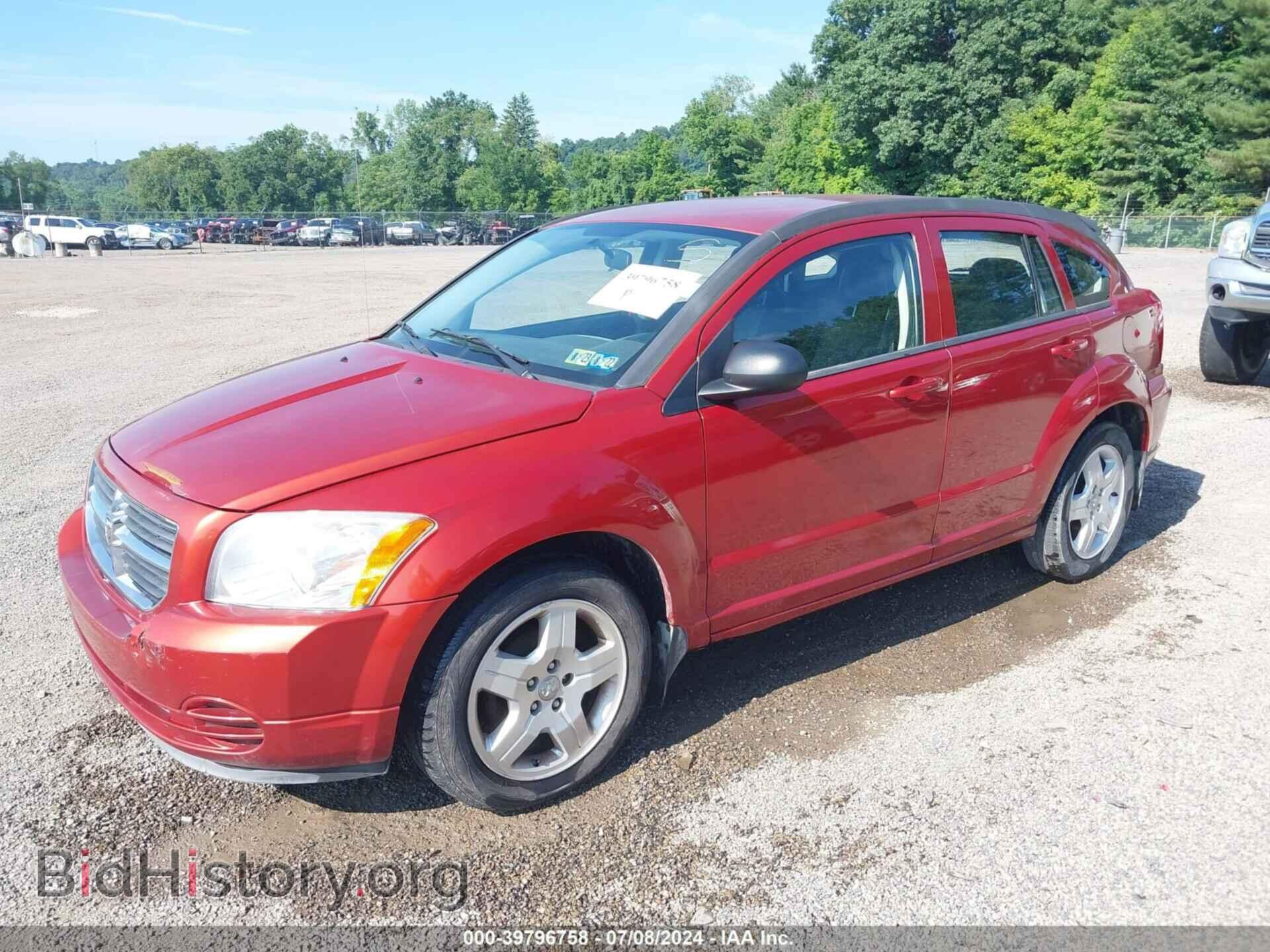 2009 DODGE CALIBER - VIN: 1B3HB48A19D235676 - Фото 2