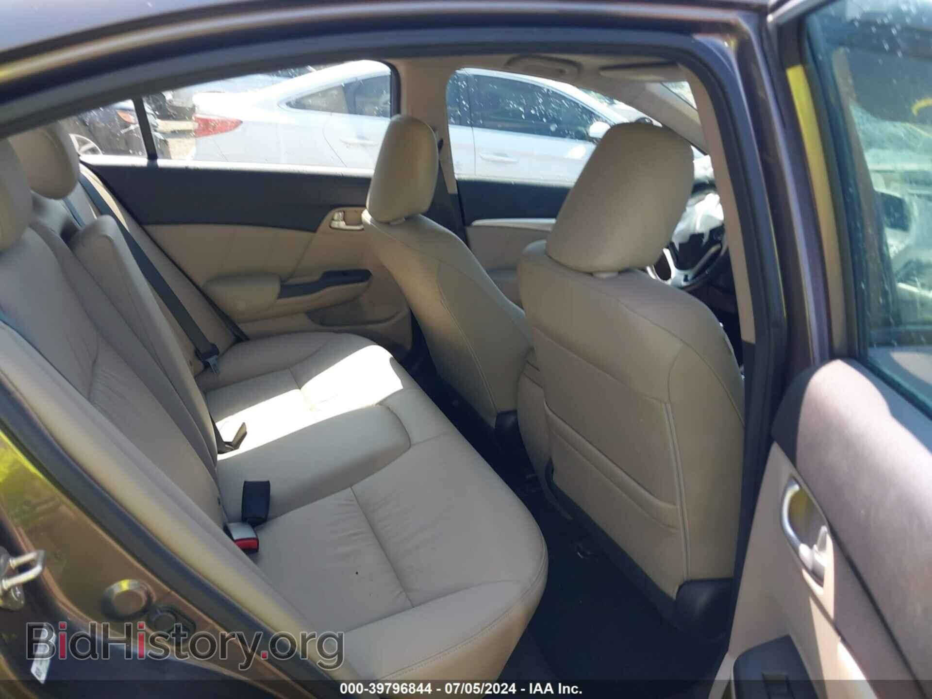 2013 HONDA CIVIC - VIN: 19XFB2F92DE263092 - Фото 8