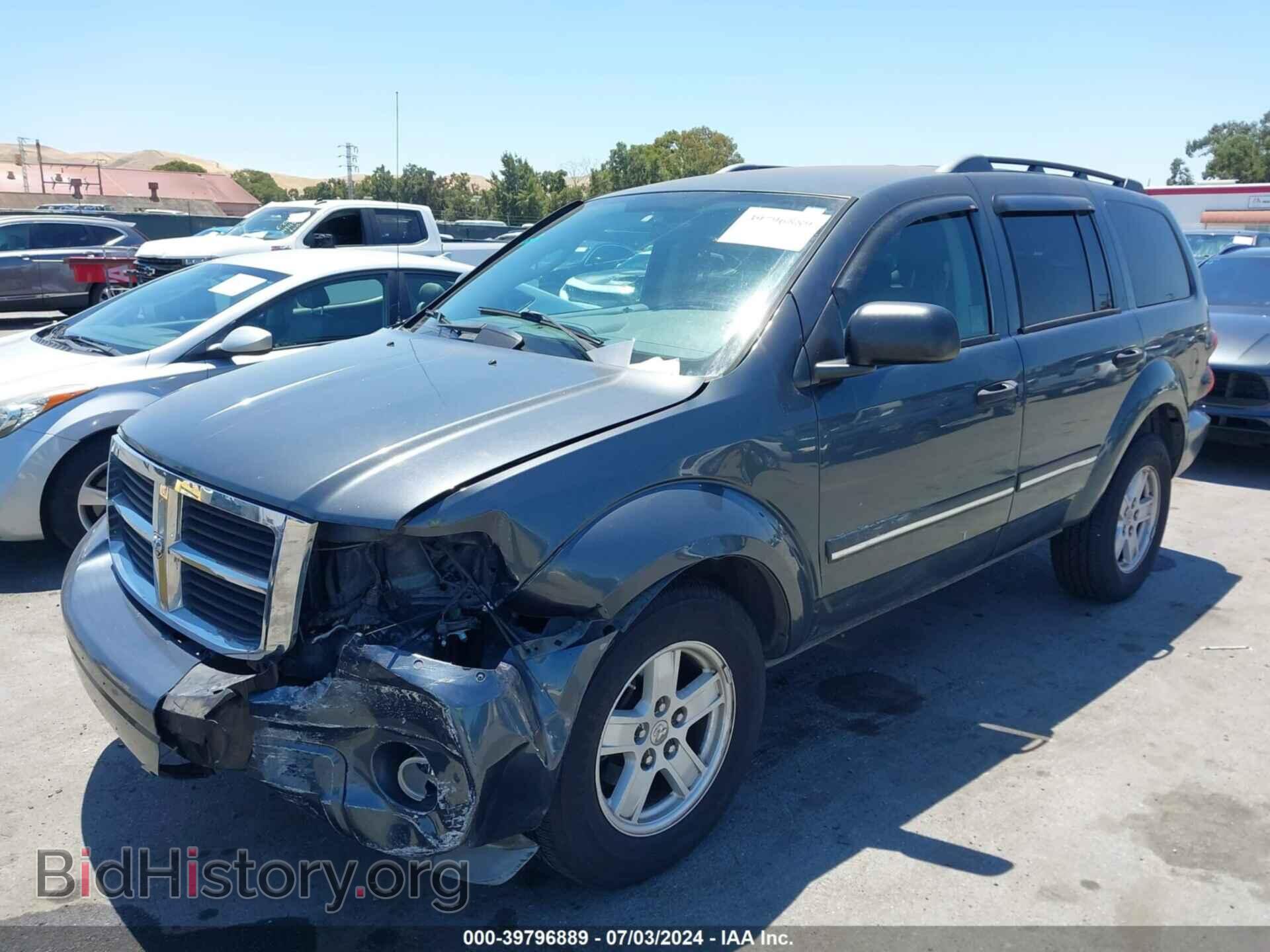 2007 DODGE DURANGO - VIN: 1D8HB48N07F545743 - Фото 2