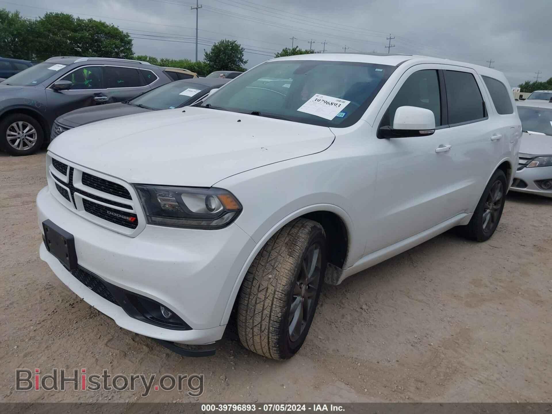 2014 DODGE DURANGO - VIN: 1C4RDHDG9EC586141 - Фото 2