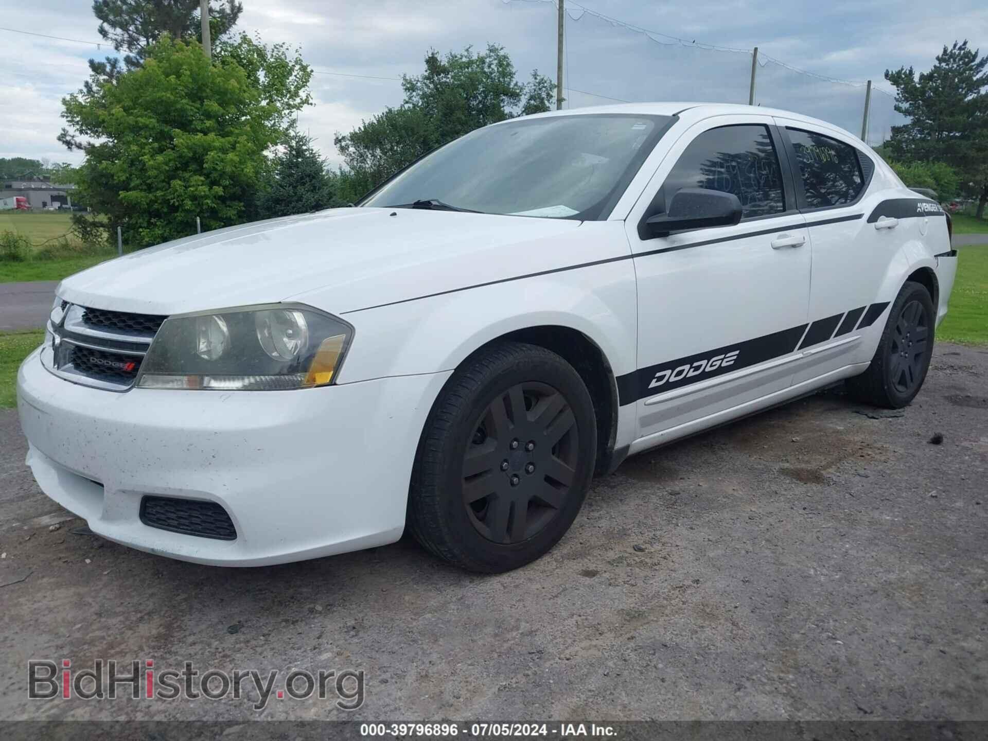 2012 DODGE AVENGER - VIN: 1C3CDZAG4CN309256 - Photo 2