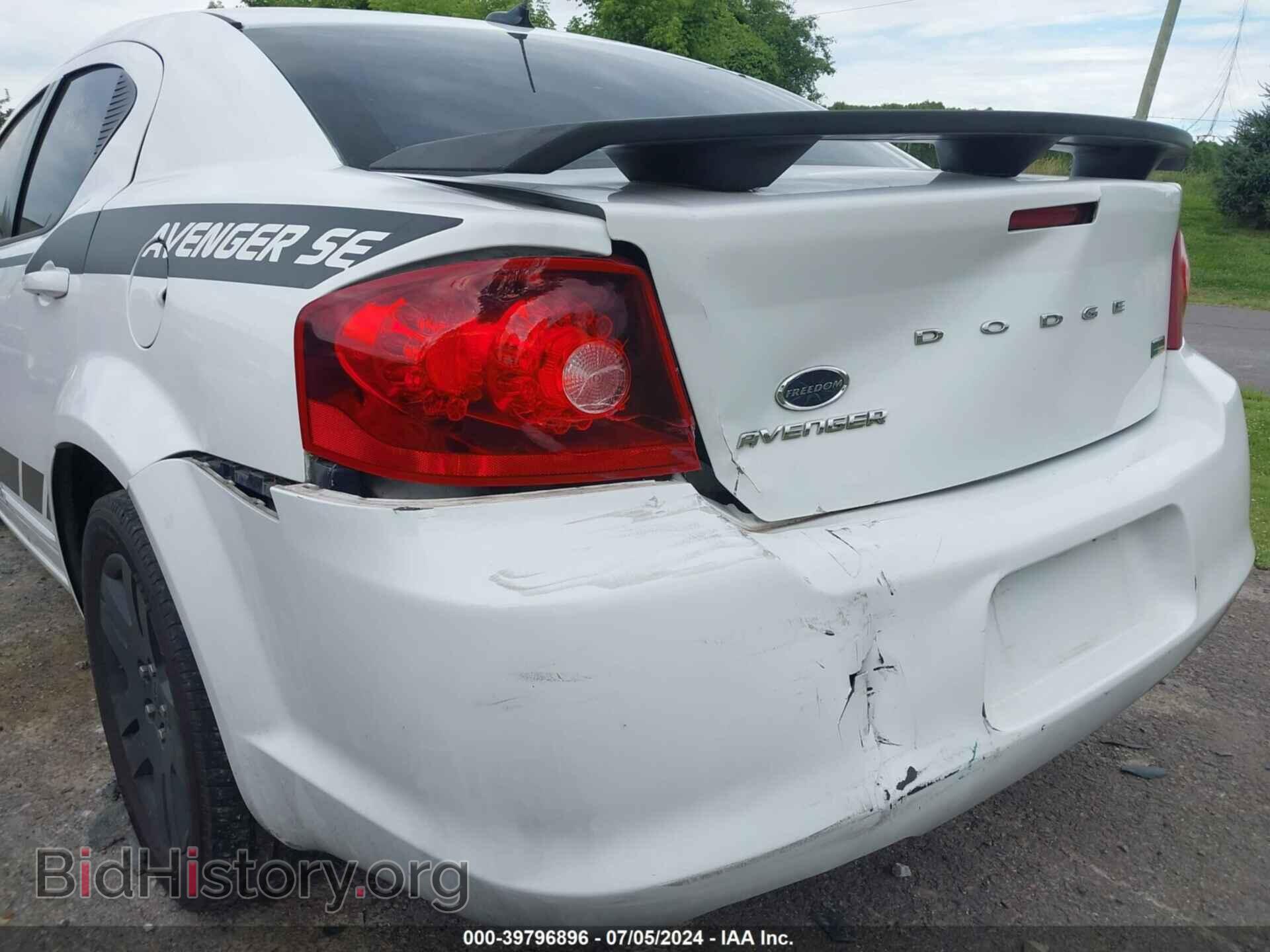 2012 DODGE AVENGER - VIN: 1C3CDZAG4CN309256 - Photo 6