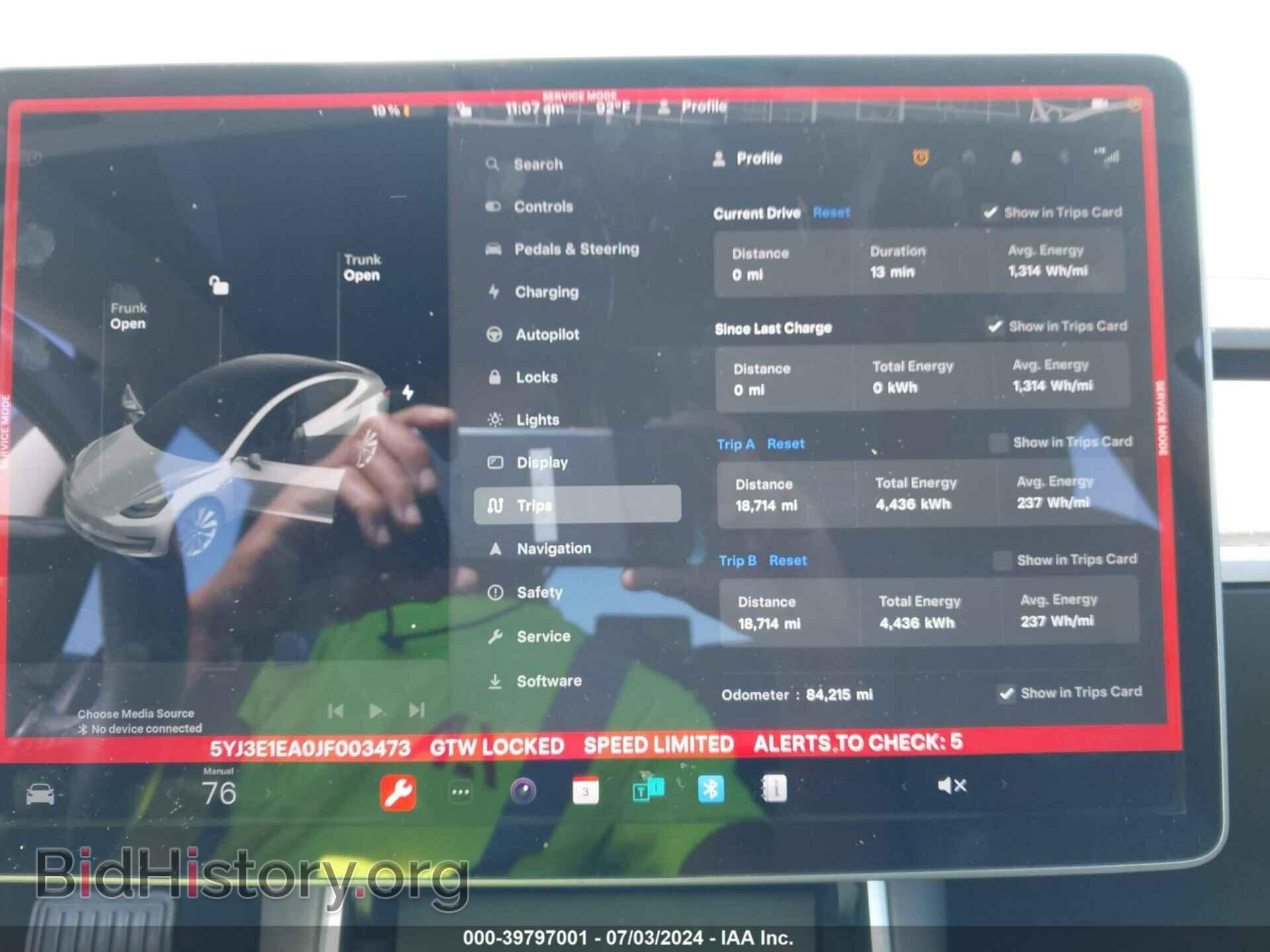 2018 TESLA MODEL 3 - VIN: 5YJ3E1EA0JF003473 - Фото 18
