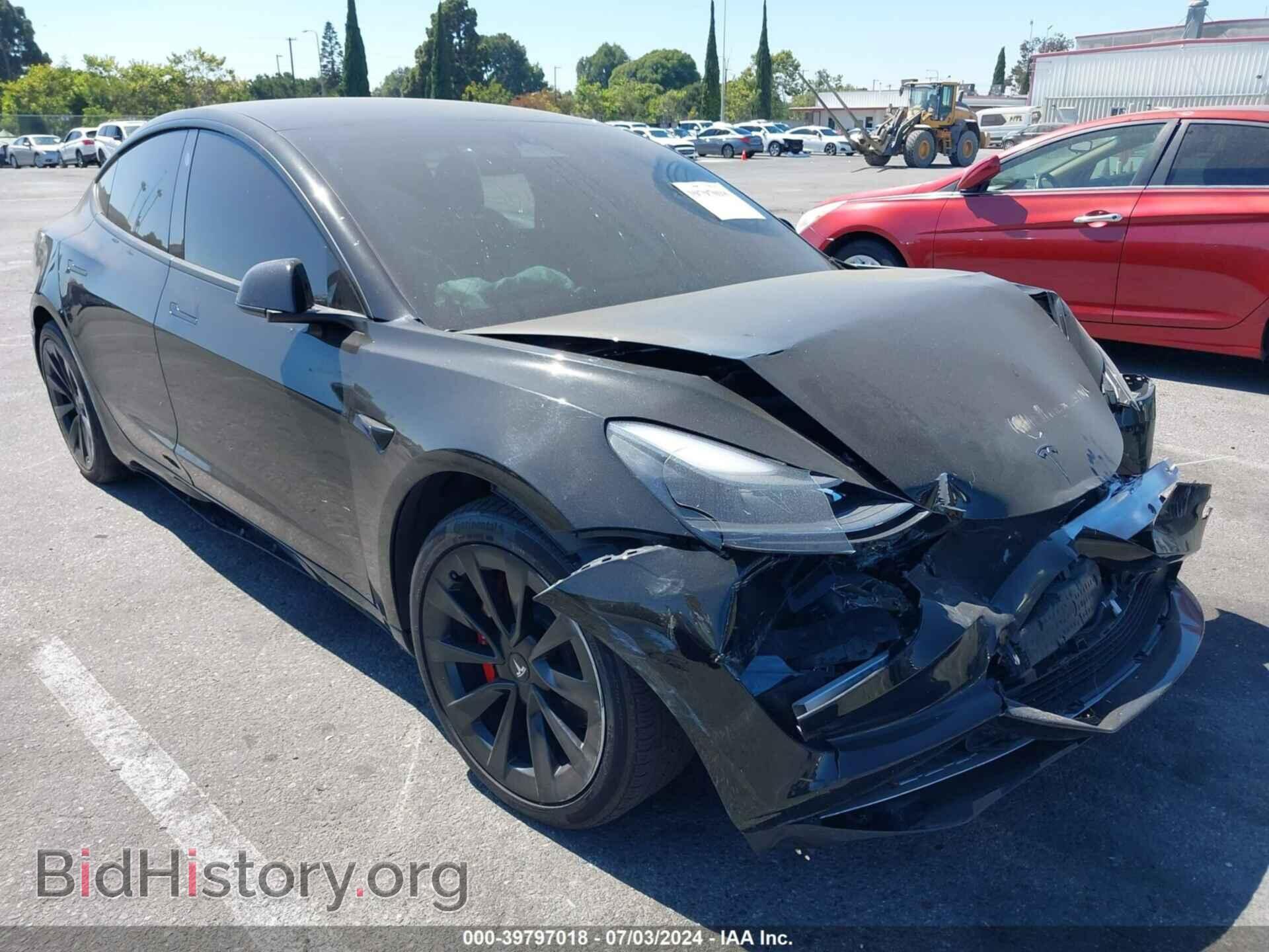 Photo 5YJ3E1EA2PF401650 - TESLA MODEL 3 2023