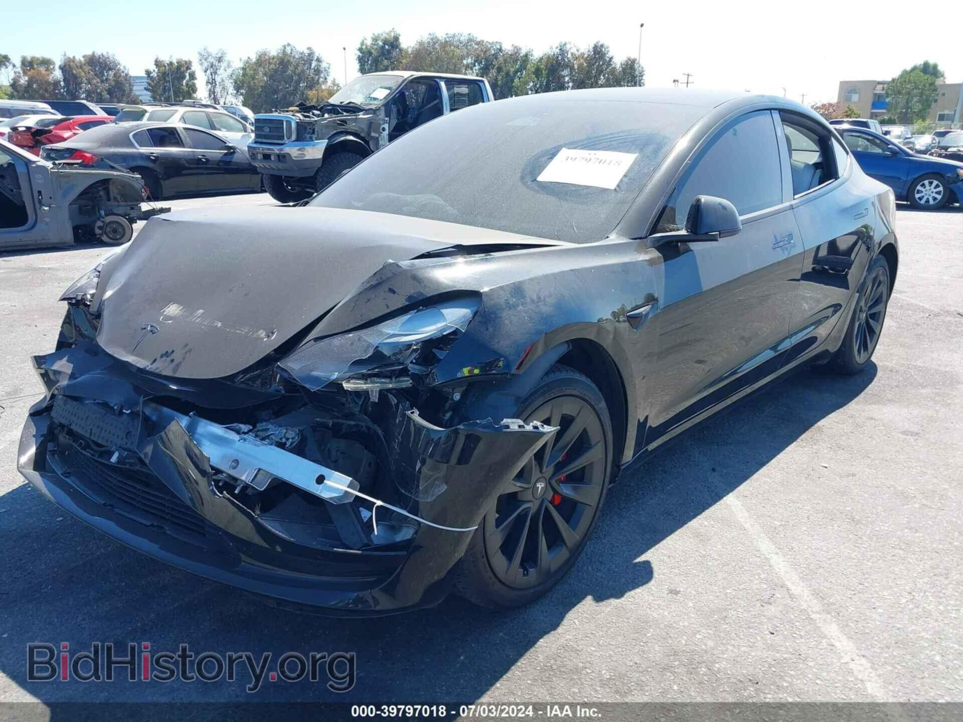 2023 TESLA MODEL 3 - VIN: 5YJ3E1EA2PF401650 - Photo 2