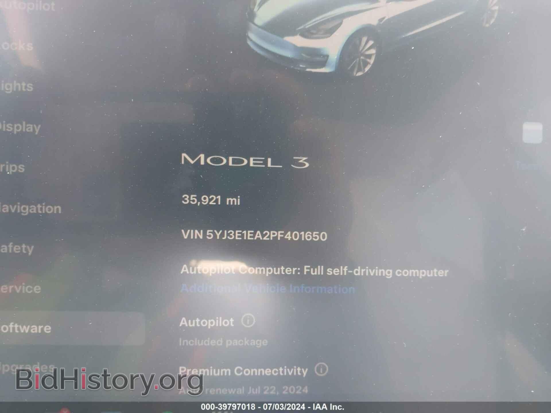 2023 TESLA MODEL 3 - VIN: 5YJ3E1EA2PF401650 - Photo 7