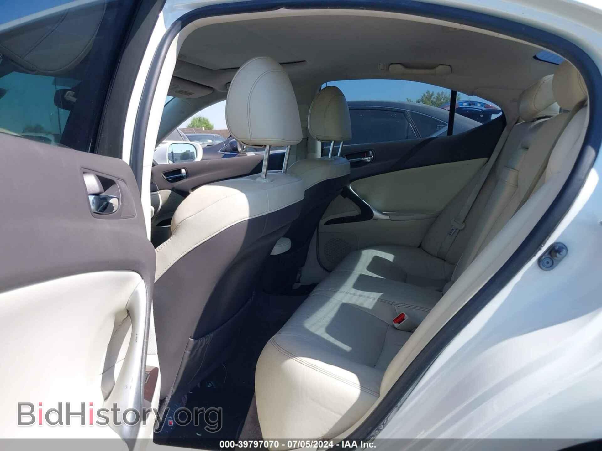 2013 LEXUS IS 250 - VIN: JTHBF5C26D5186412 - Фото 8