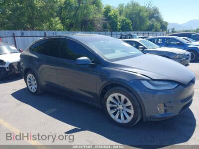 2016 Tesla MODEL X 60d/70d/75d/90d/P100D, серый — VIN 5YJXCBE29GF008699, IAAI