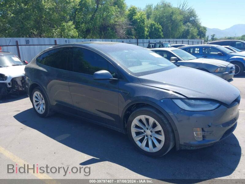 2016 Tesla MODEL X 60d/70d/75d/90d/P100D (VIN 5YJXCBE29GF008699) — фото 1 из 18, IAAI, повреждение: передняя и задняя часть