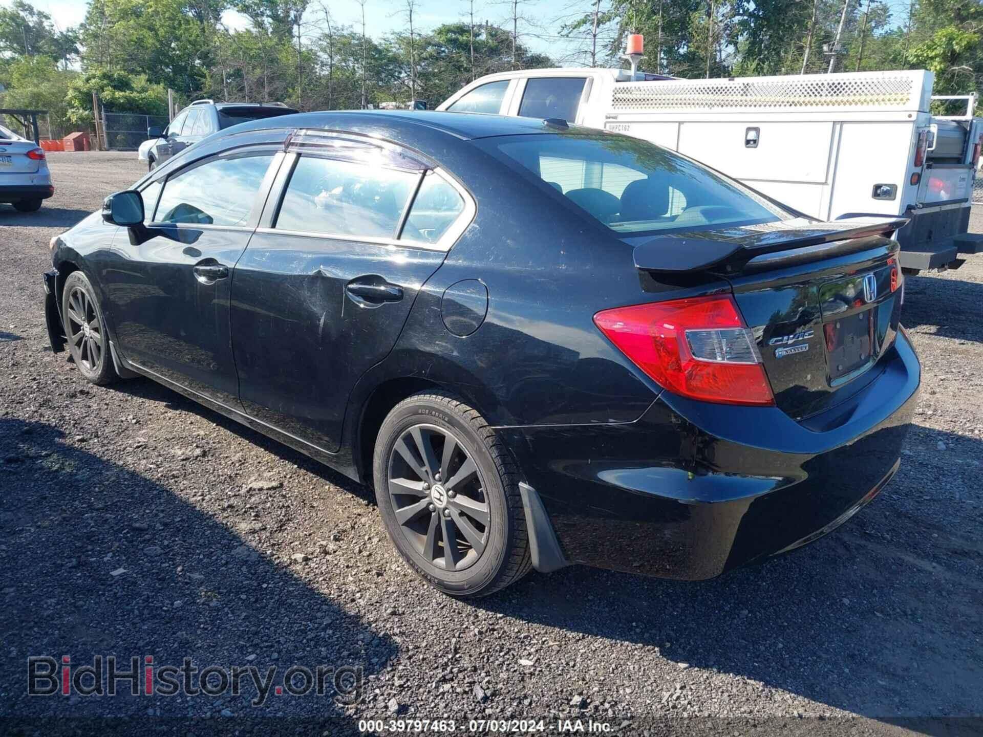 2012 HONDA CIVIC - VIN: 19XFB2F8XCE357565 - Фото 3