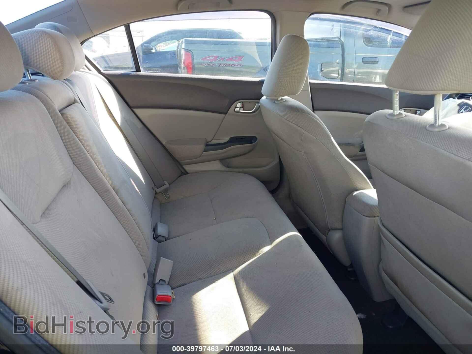 2012 HONDA CIVIC - VIN: 19XFB2F8XCE357565 - Фото 8