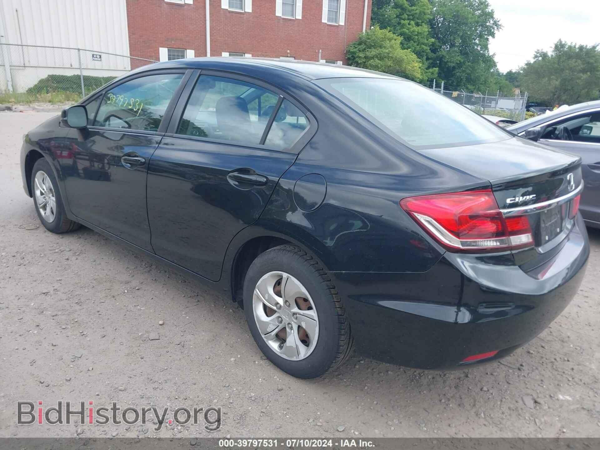 2013 HONDA CIVIC - VIN: 19XFB2E50DE032769 - Фото 3