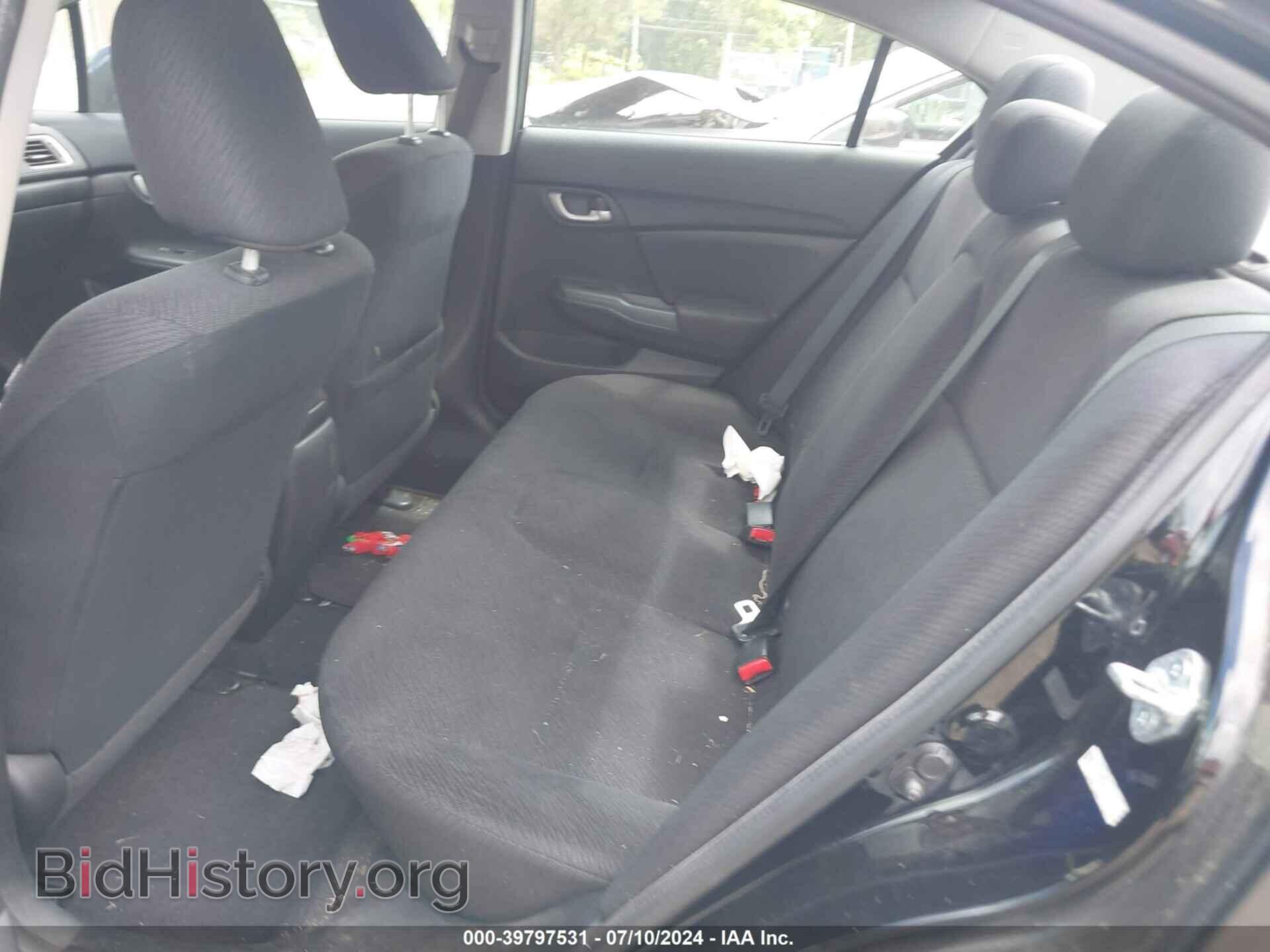 2013 HONDA CIVIC - VIN: 19XFB2E50DE032769 - Фото 8