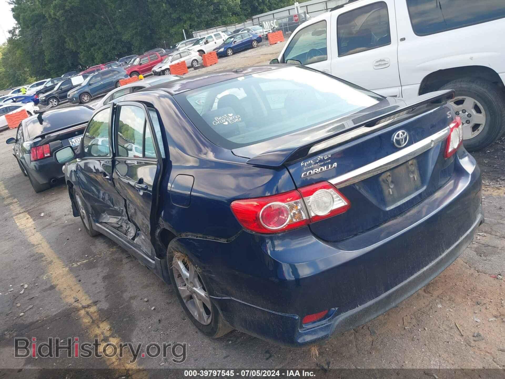 2011 TOYOTA COROLLA - VIN: 2T1BU4EE7BC632978 - Фото 3